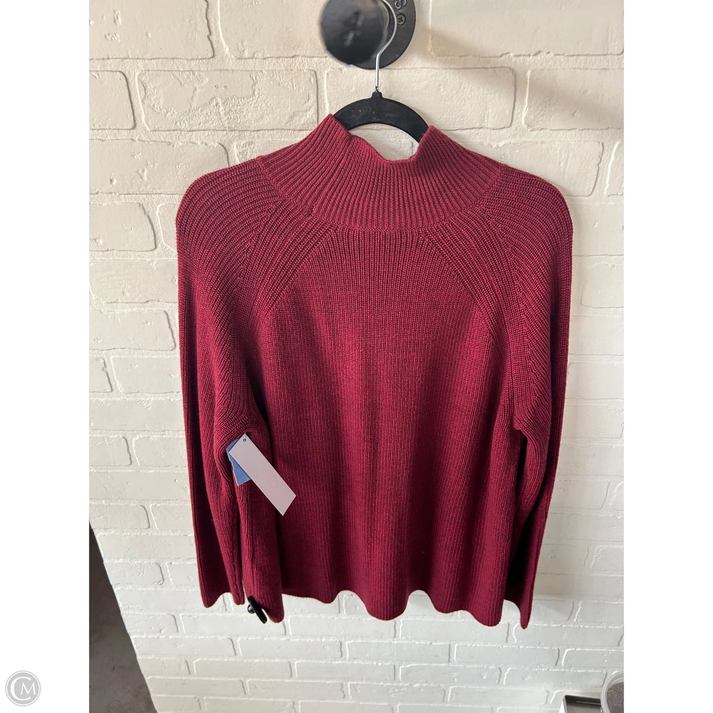 Sweater By Eileen Fisher In Red, Size: M