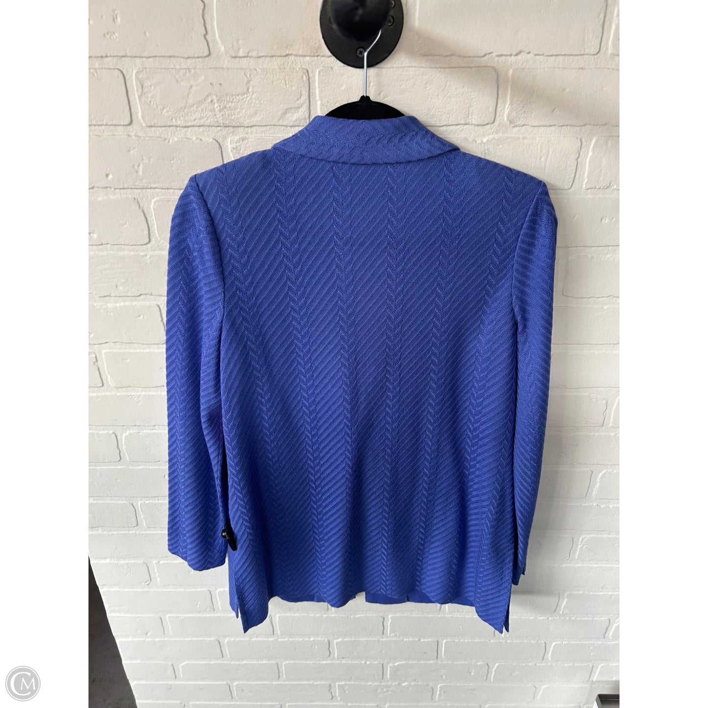 Sweater Cardigan By Misook In Purple, Size: S