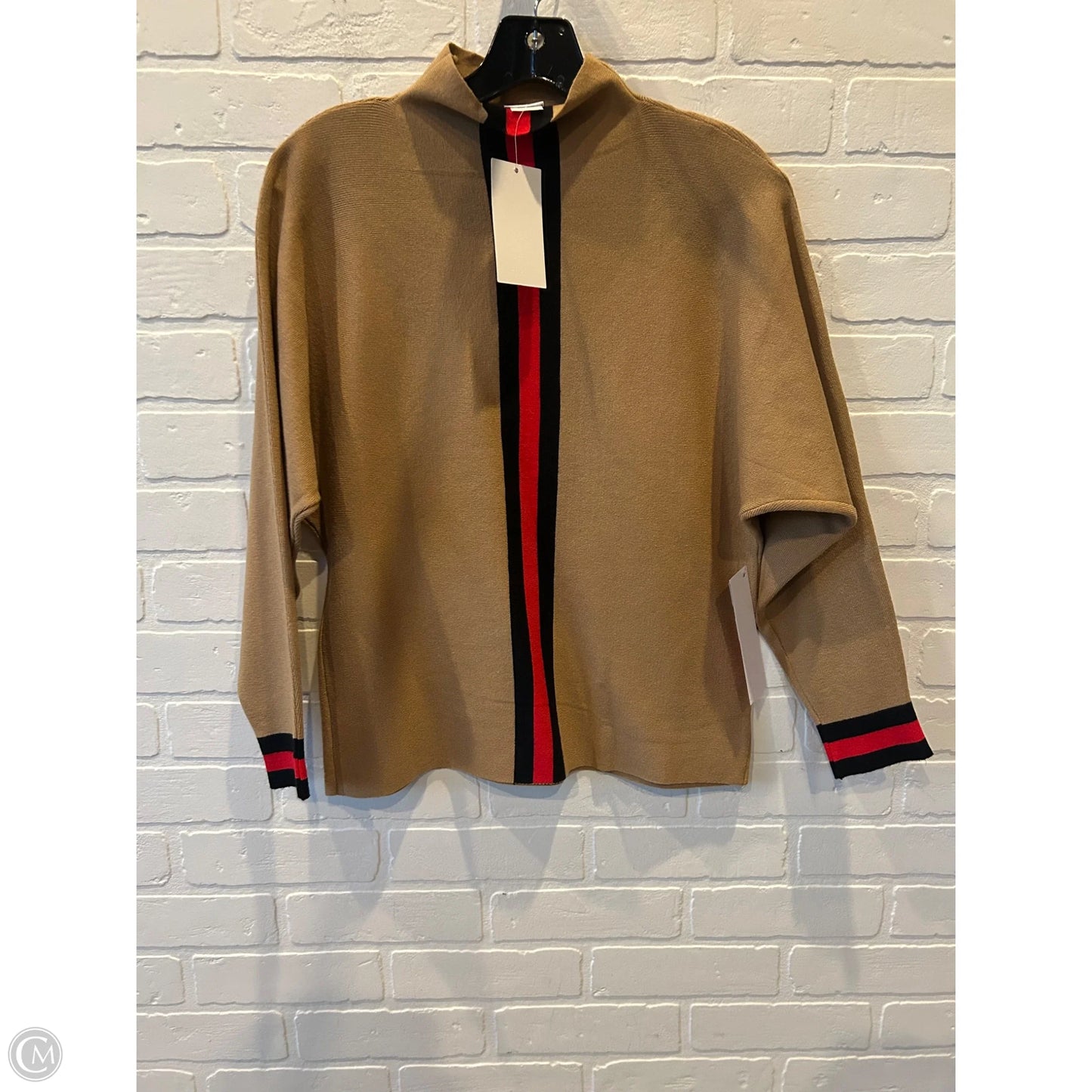 Sweater By Clothes Mentor In Tan, Size: S