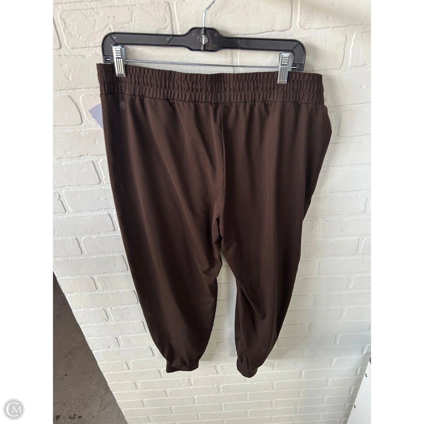 Athletic Pants By Zella In Brown, Size: 12