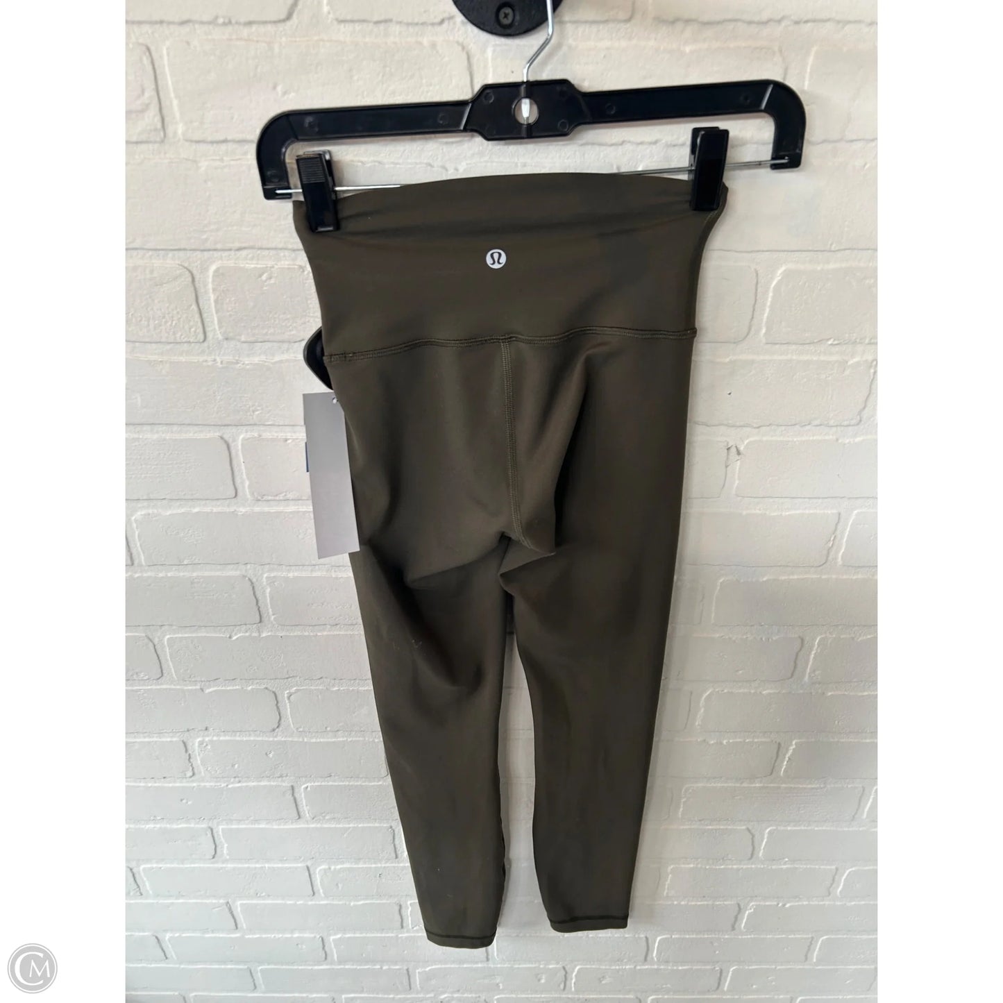 Athletic Leggings By Lululemon In Green, Size: 2