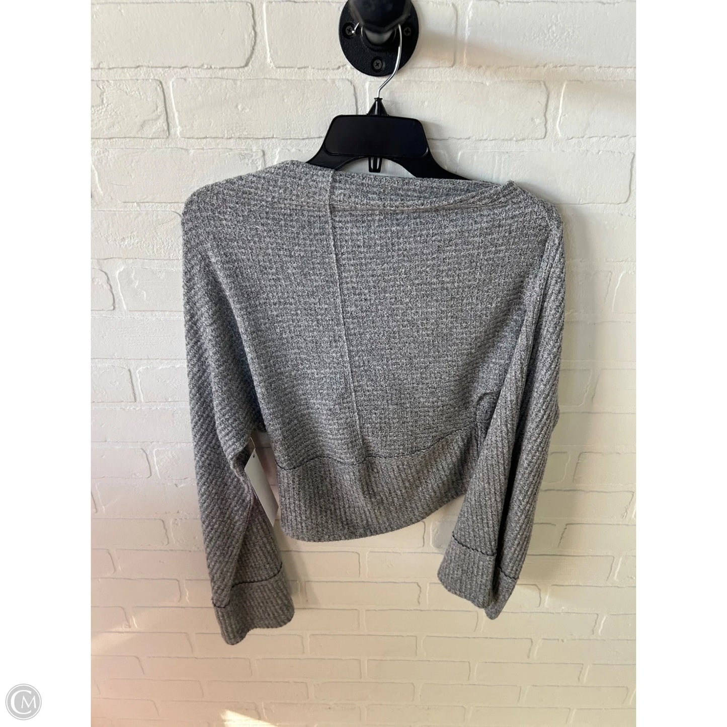 Top Long Sleeve By We The Free In Grey, Size: S