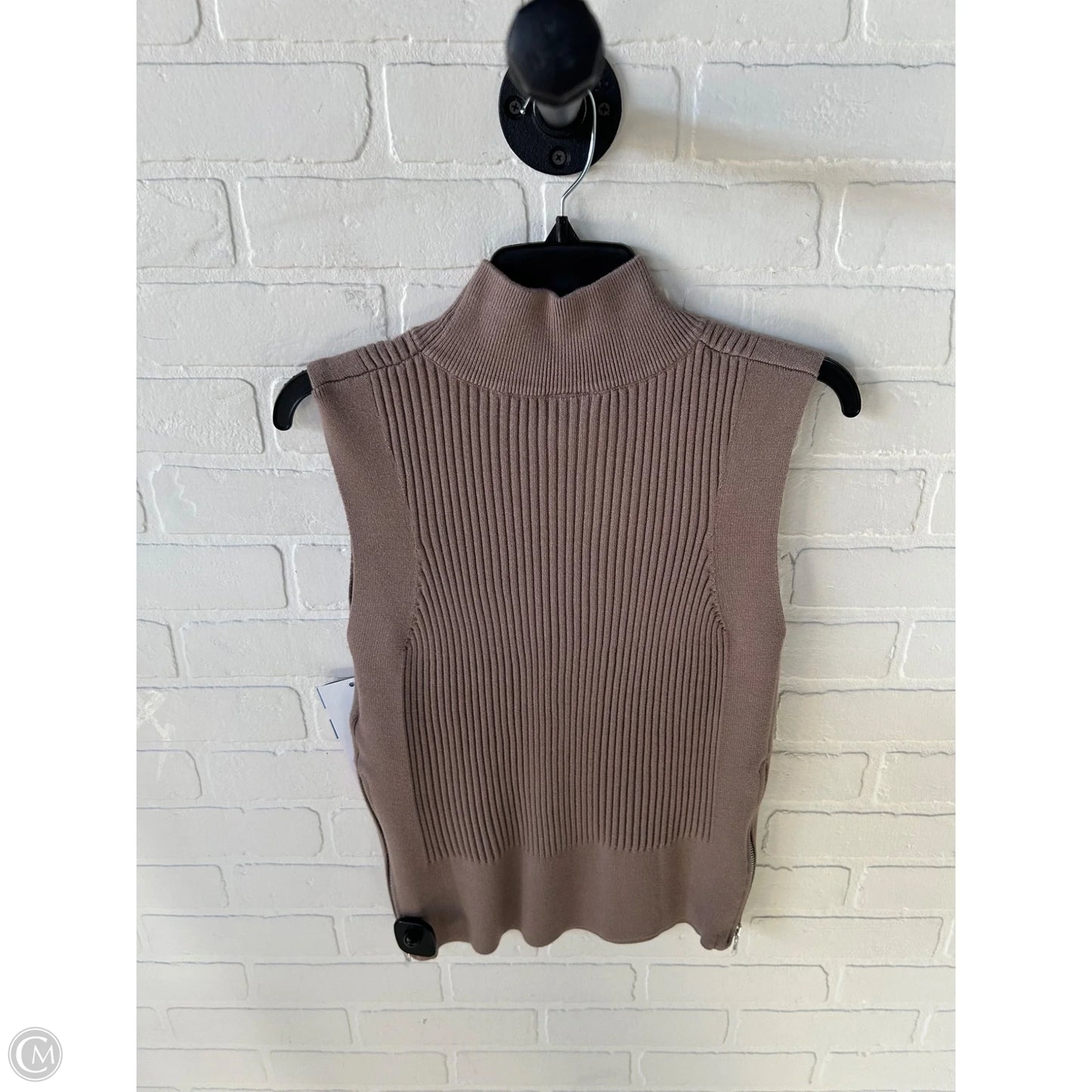 Vest Sweater By Varley In Brown, Size: Xs