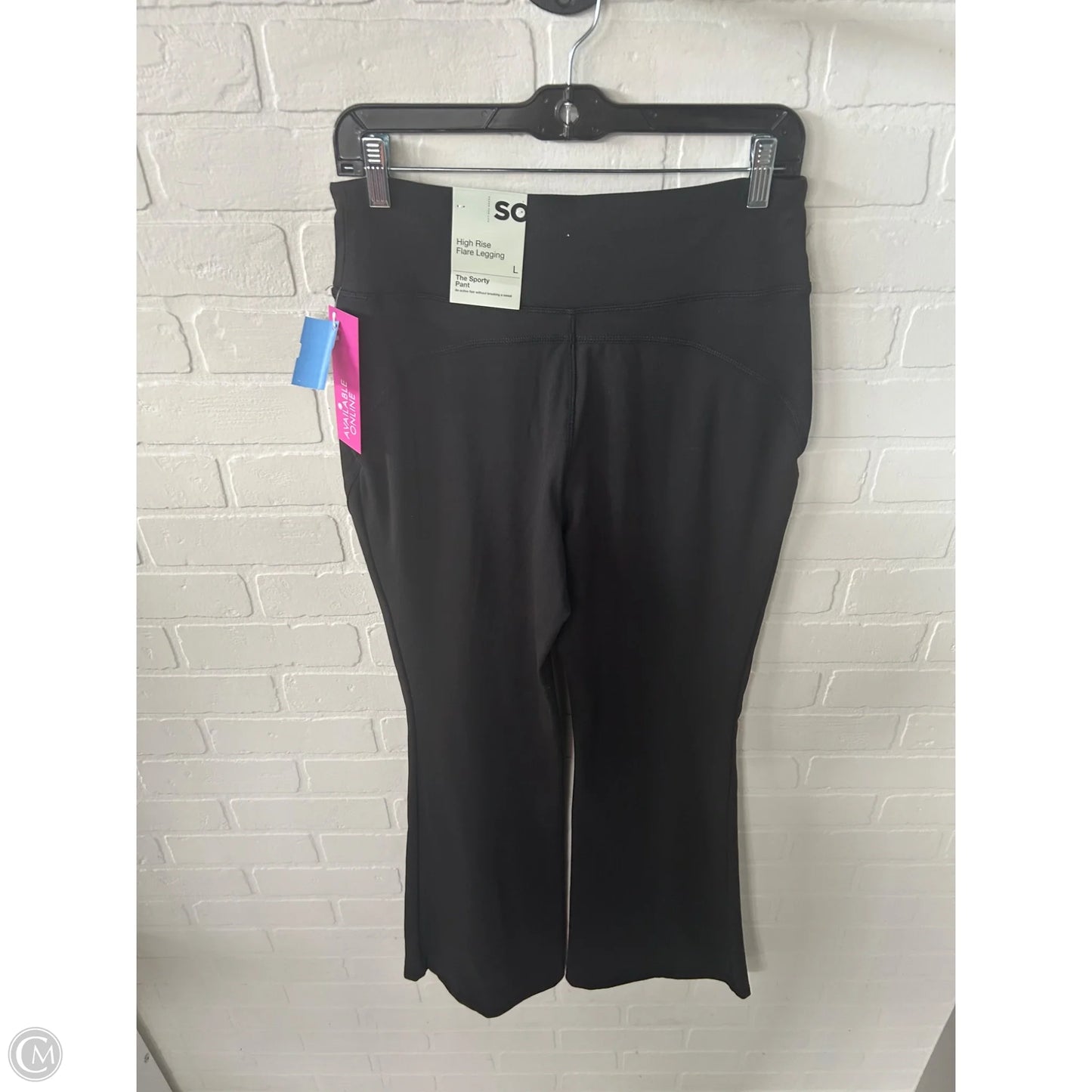 Athletic Pants By So In Black, Size: 12