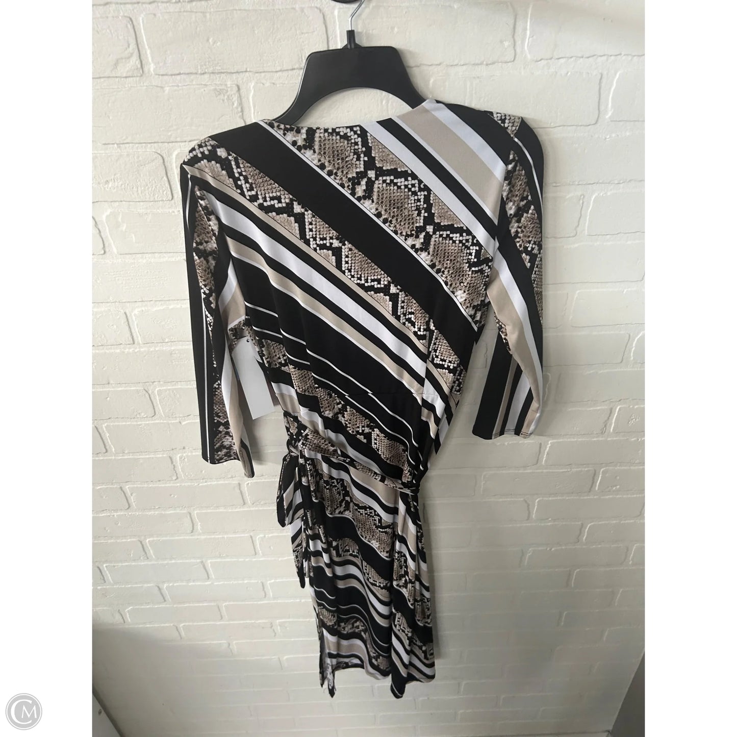 Dress Work By Inc In Black & White, Size: M