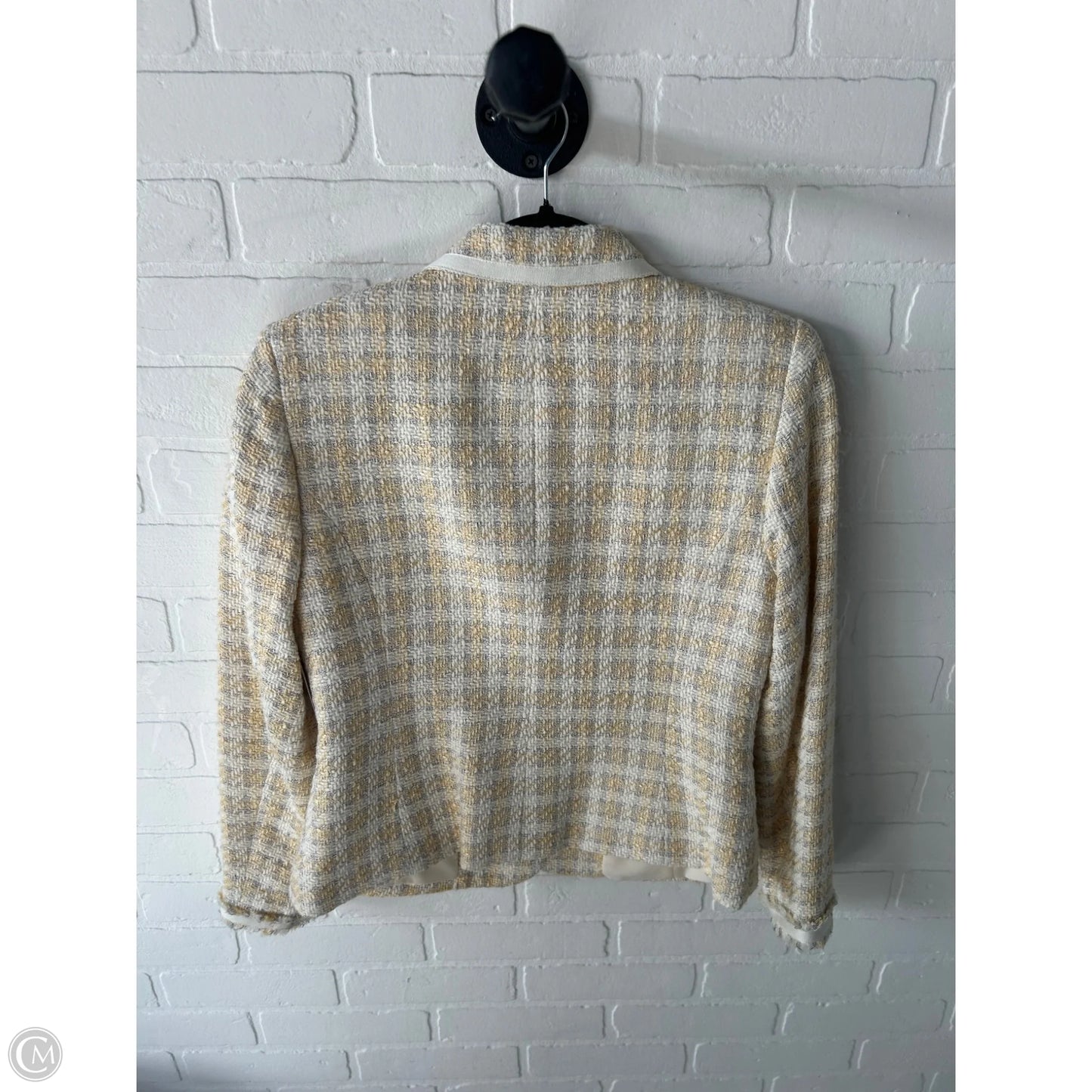 Blazer By Amanda Smith In Yellow, Size: Sp