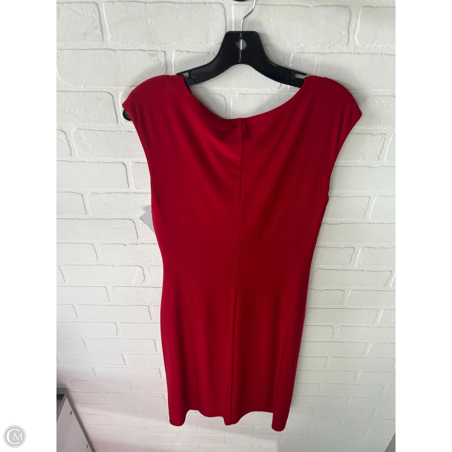 Dress Work By Lauren By Ralph Lauren In Red, Size: L