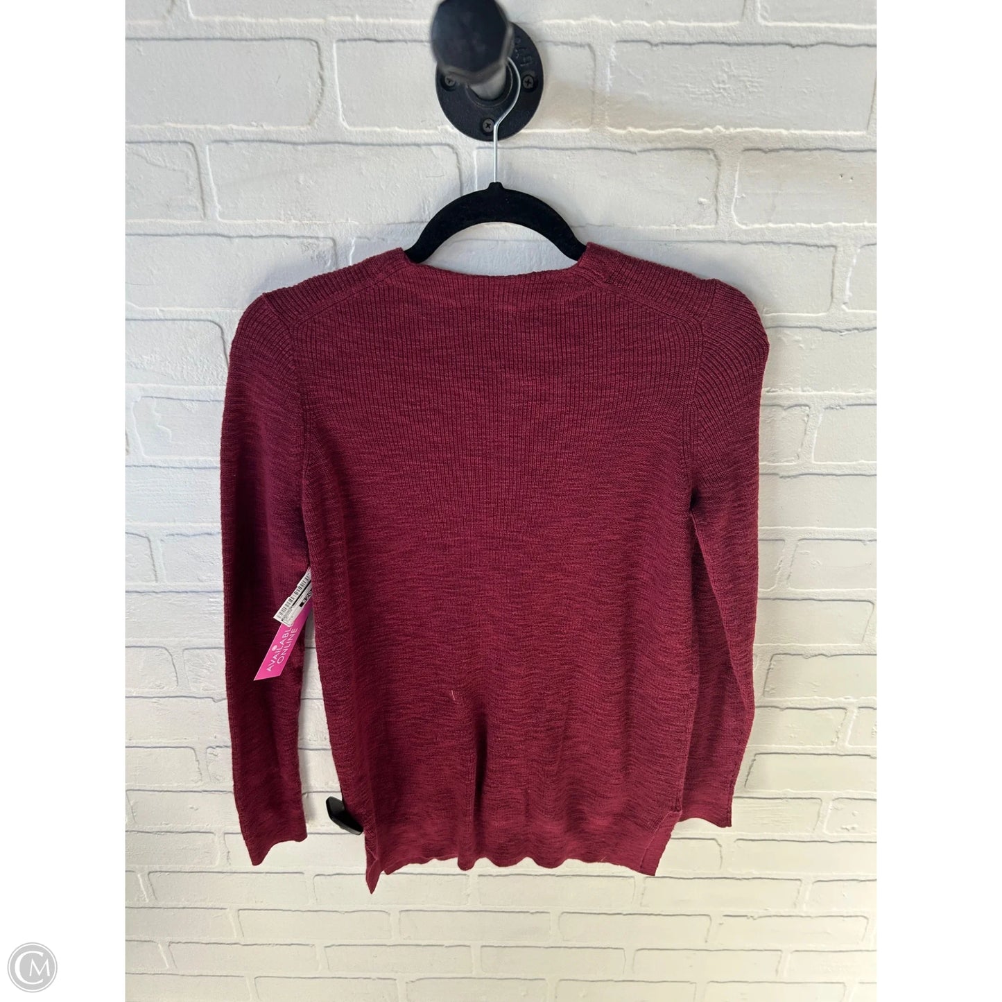 Sweater Cardigan By Madewell In Red, Size: S
