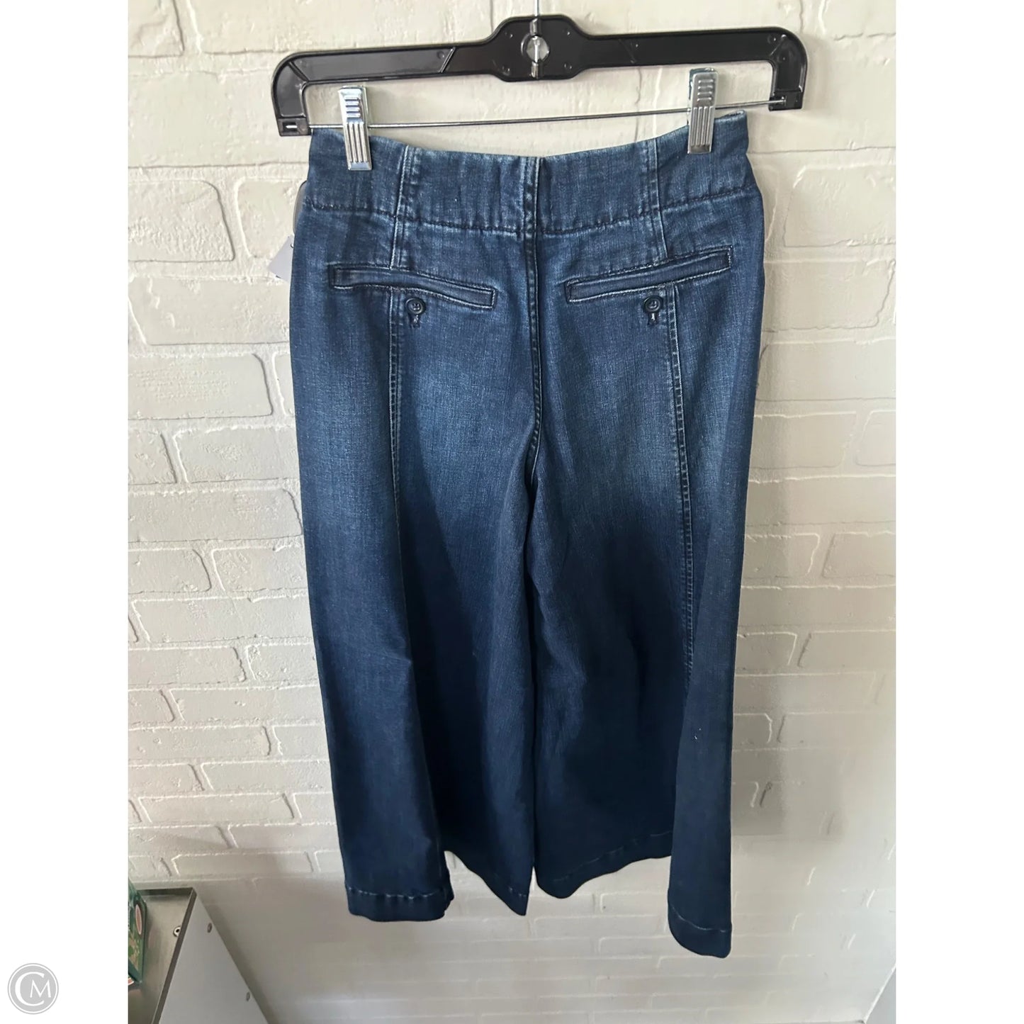 Jeans Wide Leg By Maeve In Blue Denim, Size: 0