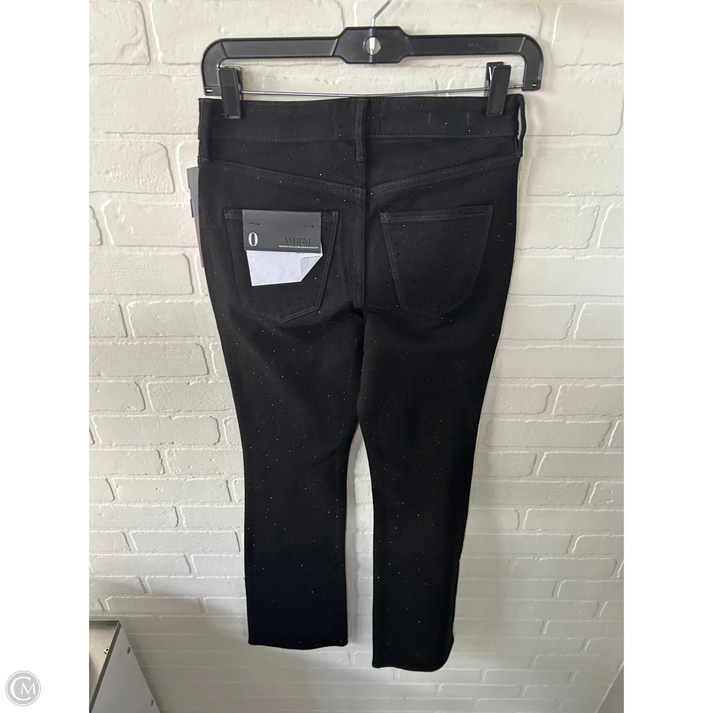 Jeans Boot Cut By White House Black Market In Black Denim, Size: 0