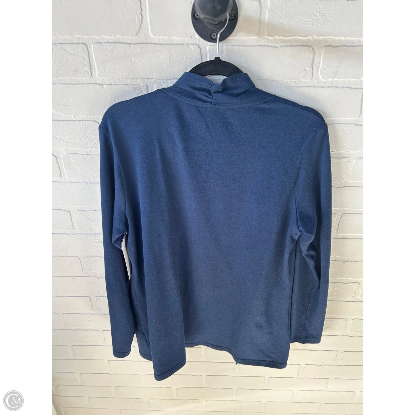 Sweater Cardigan By Clothes Mentor In Blue, Size: L