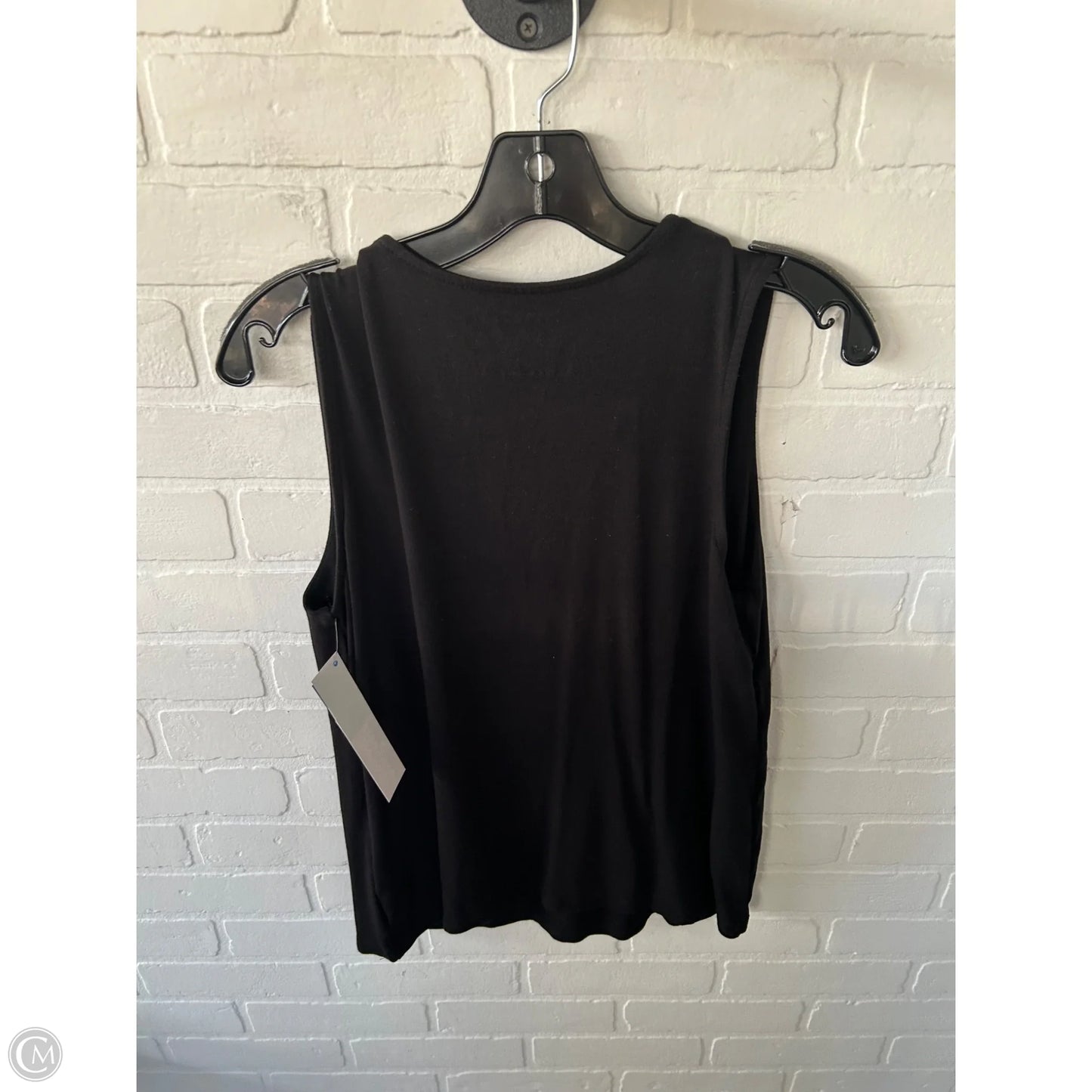 Top Sleeveless Basic By Cupio In Black, Size: M