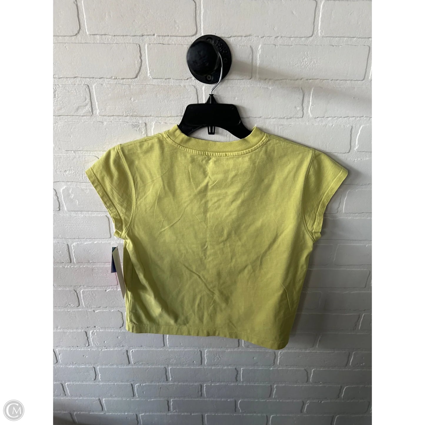 Top Short Sleeve Basic By Agolde In Green, Size: Xs