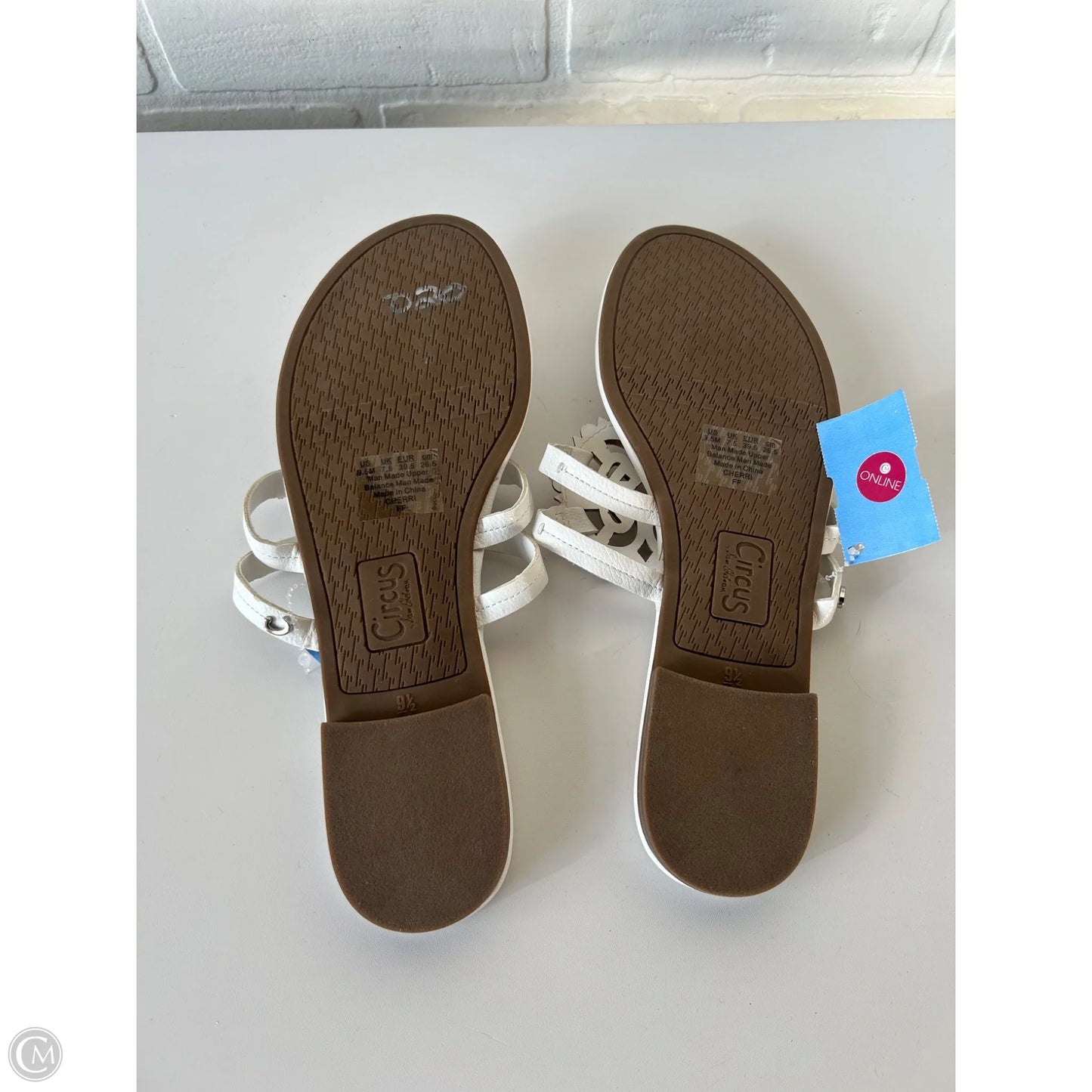 Sandals Flip Flops By Circus By Sam Edelman In White, Size: 9.5