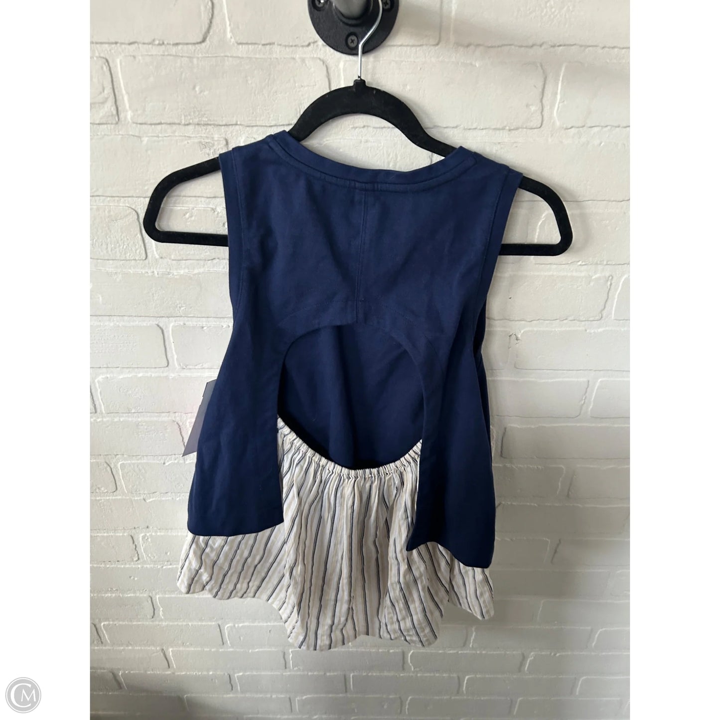 Top Sleeveless By Anthropologie In Blue, Size: S
