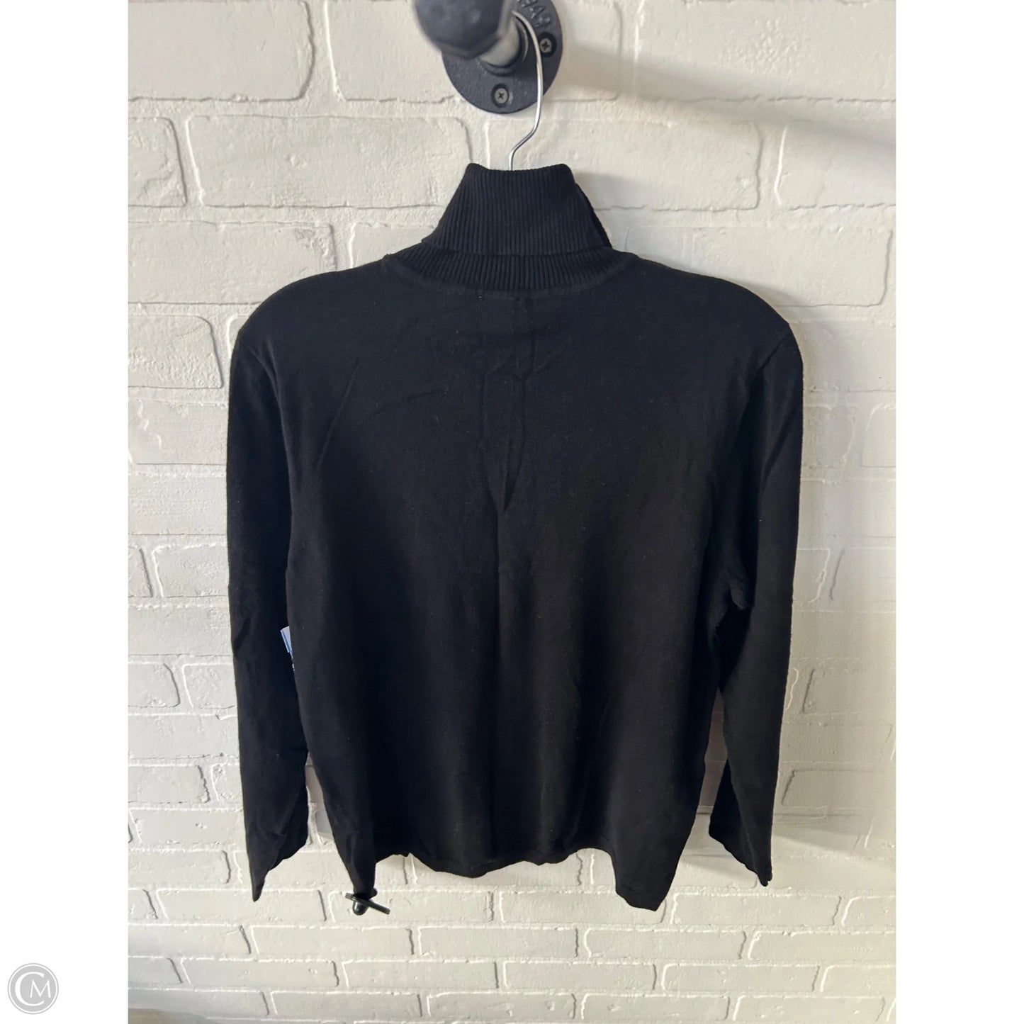 Sweater By Chicos In Black, Size: Xl