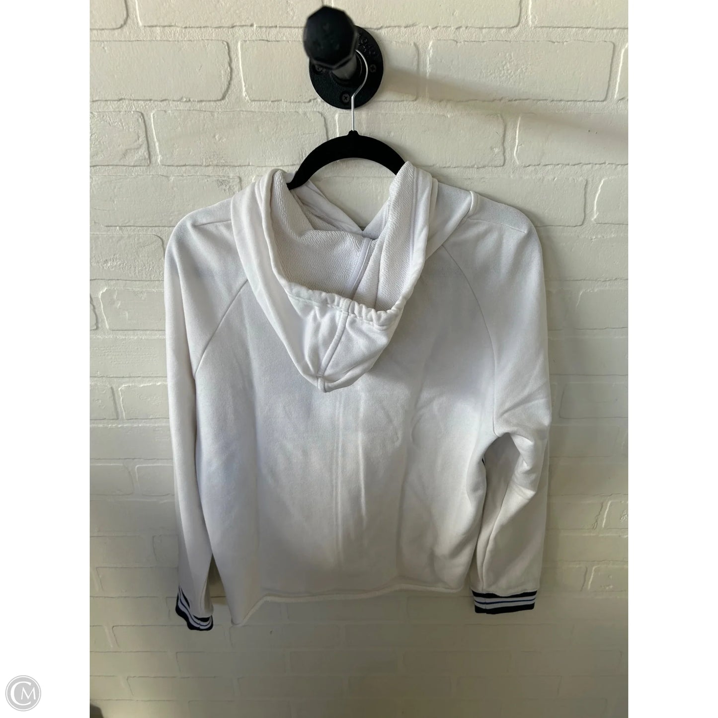 Sweatshirt Hoodie By Cmc In White, Size: M