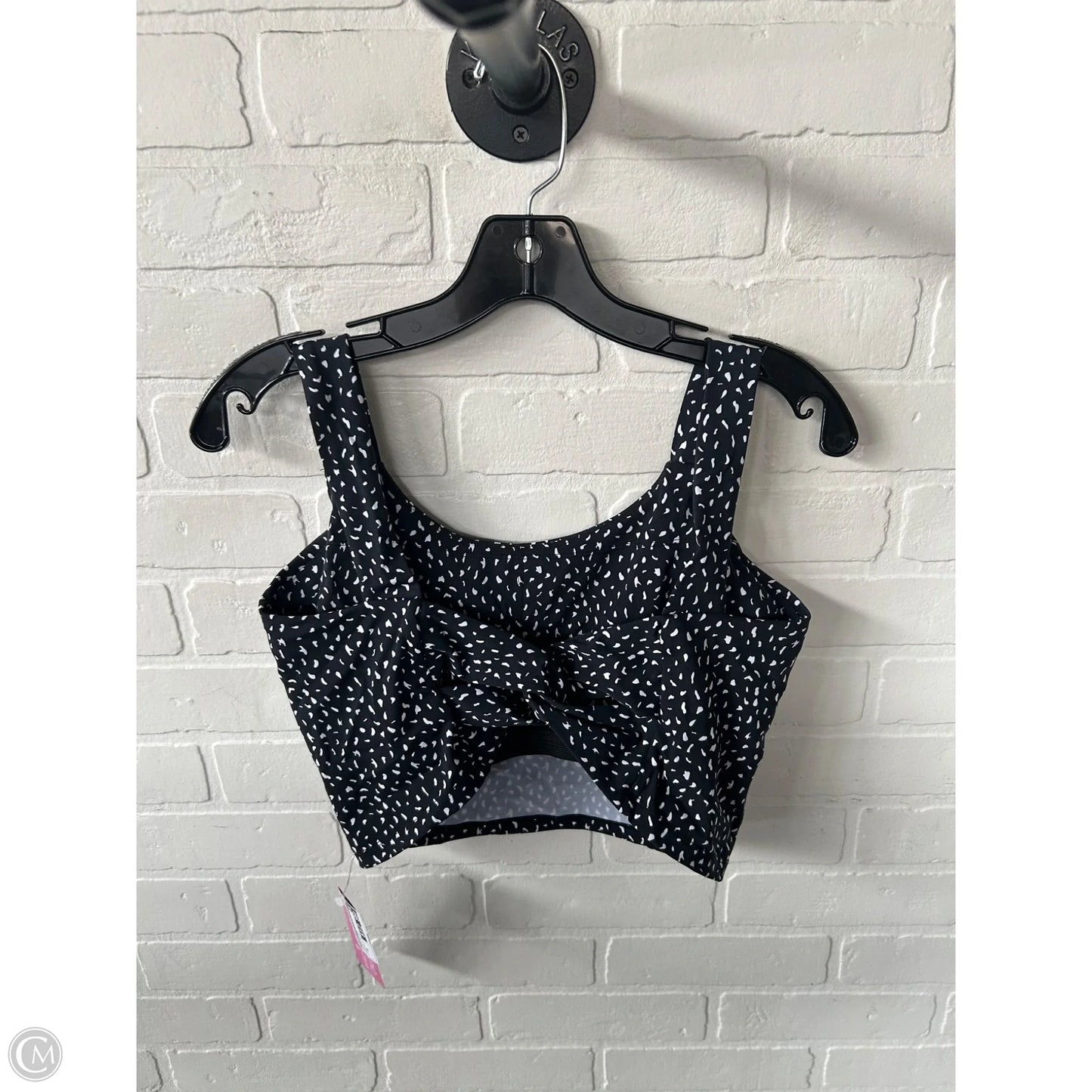 Athletic Bra By Astoria In Black & White, Size: Xl