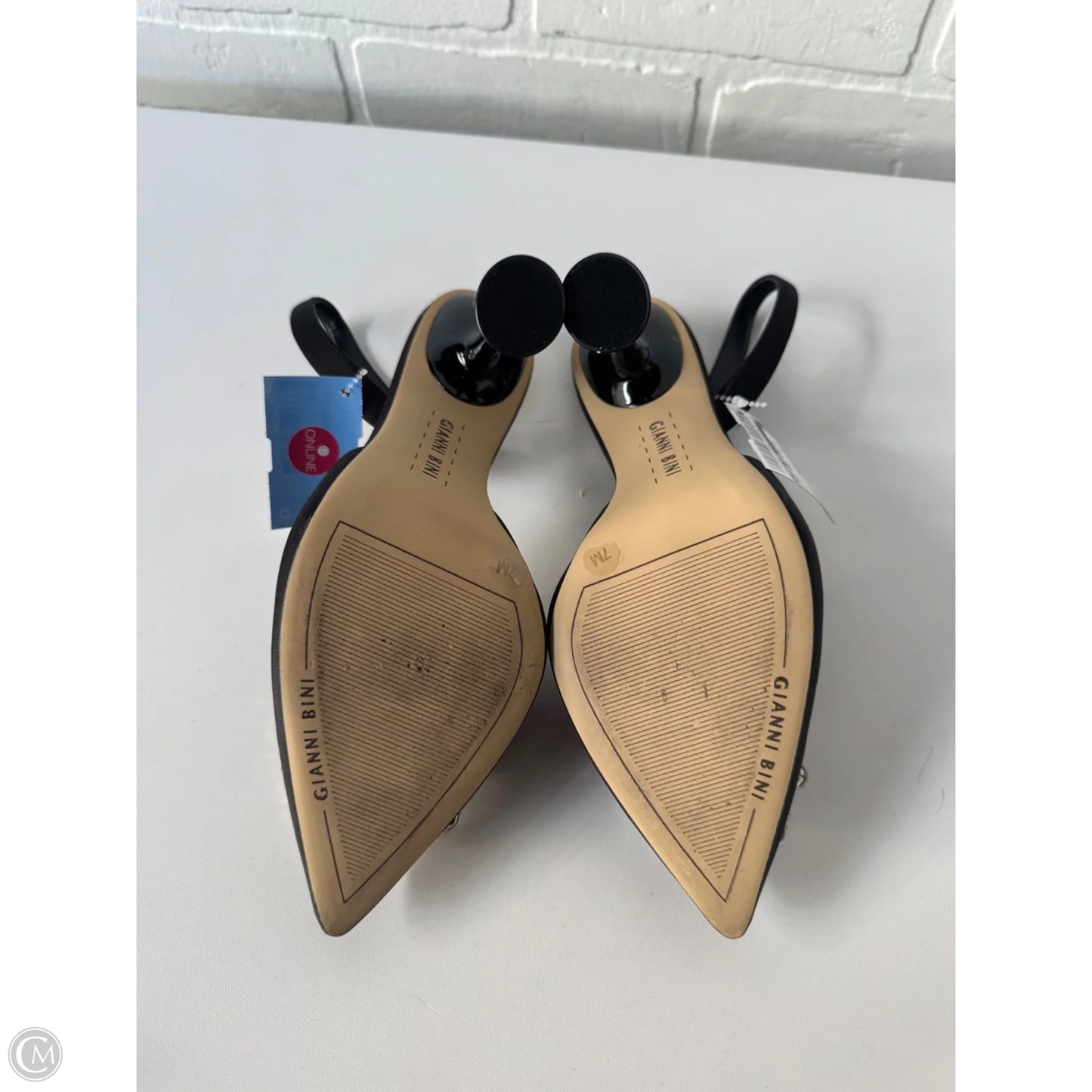 Shoes Heels Stiletto By Gianni Bini In Black, Size: 7