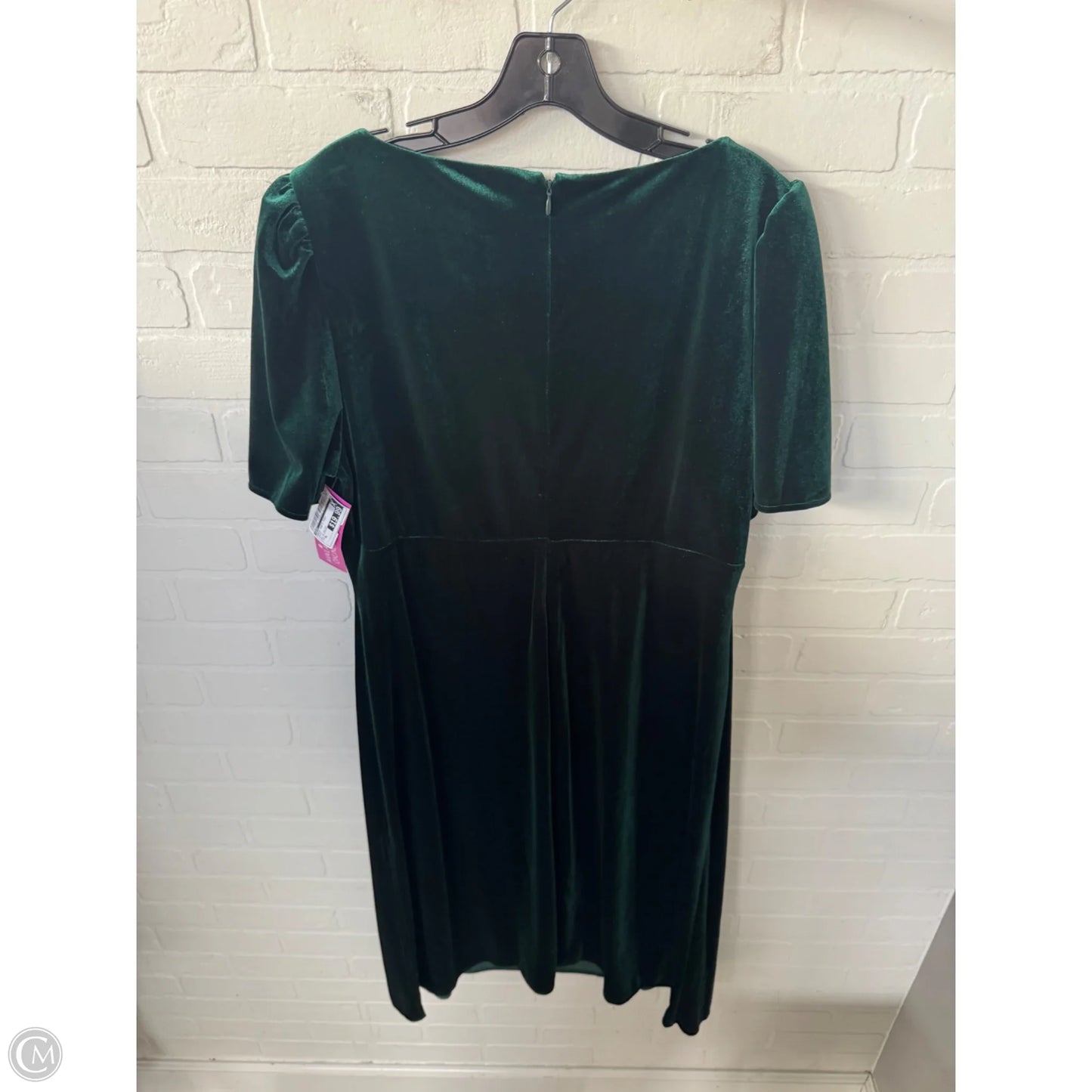 Dress Party Midi By Dkny In Green, Size: Xl
