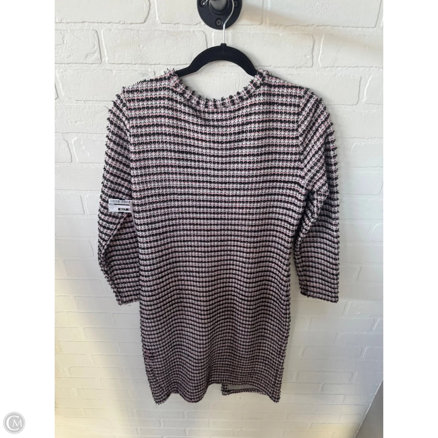 Cardigan By Zara In Black & White, Size: S