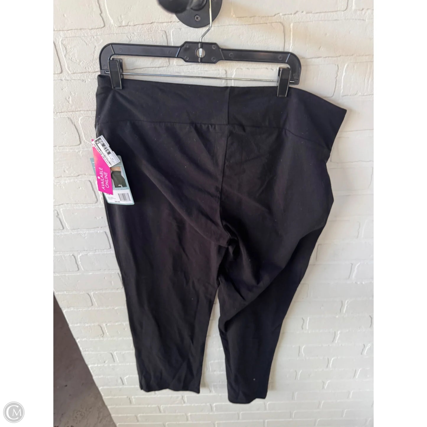 Pants Leggings By Clothes Mentor In Black, Size: 18