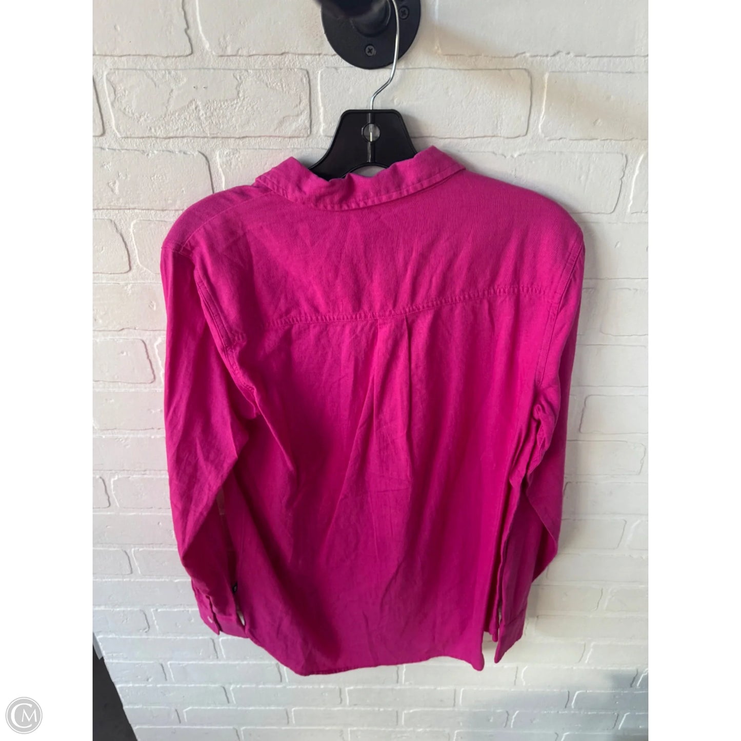 Top Long Sleeve By Gap In Pink, Size: S