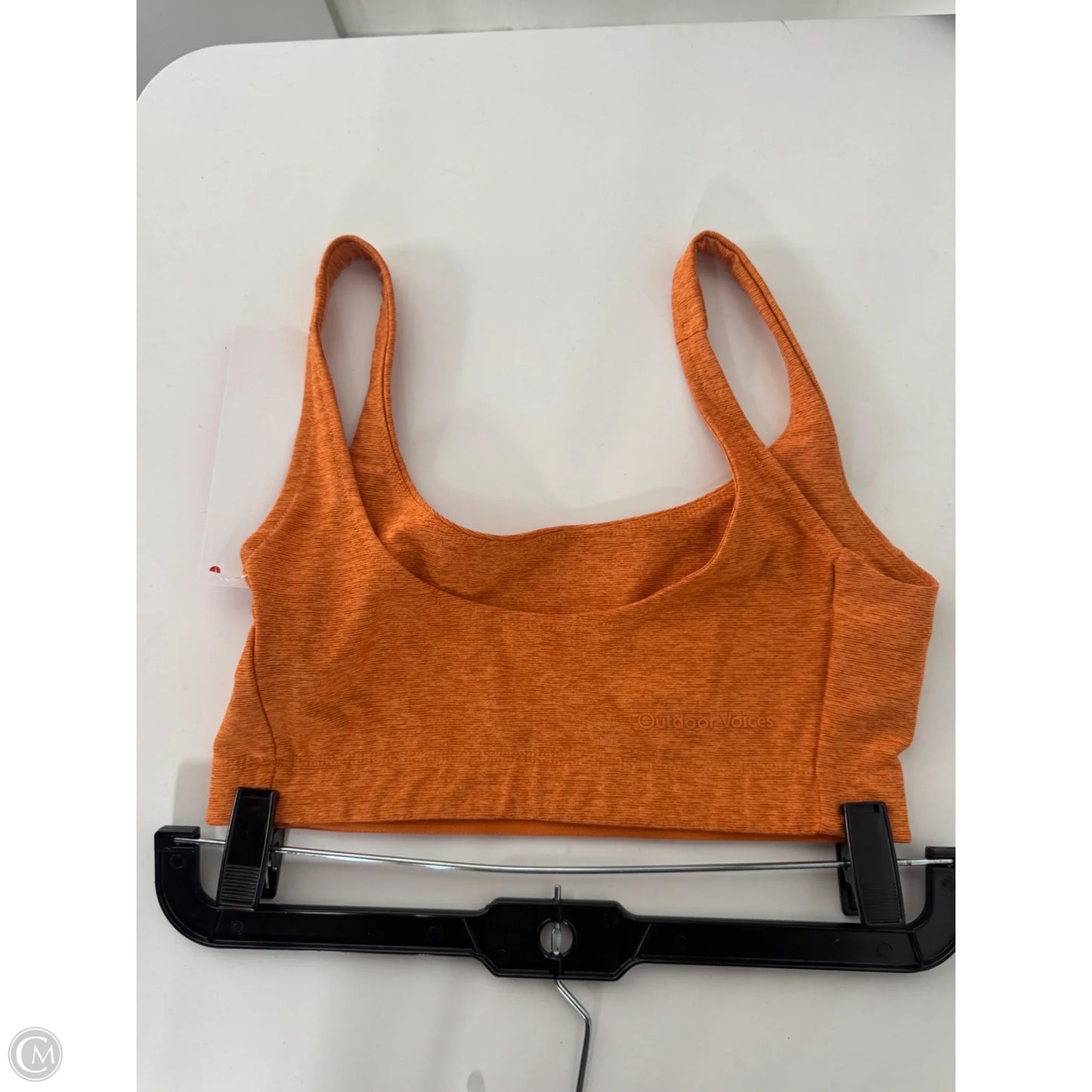 Athletic Bra By Outdoor Voices In Orange, Size: S
