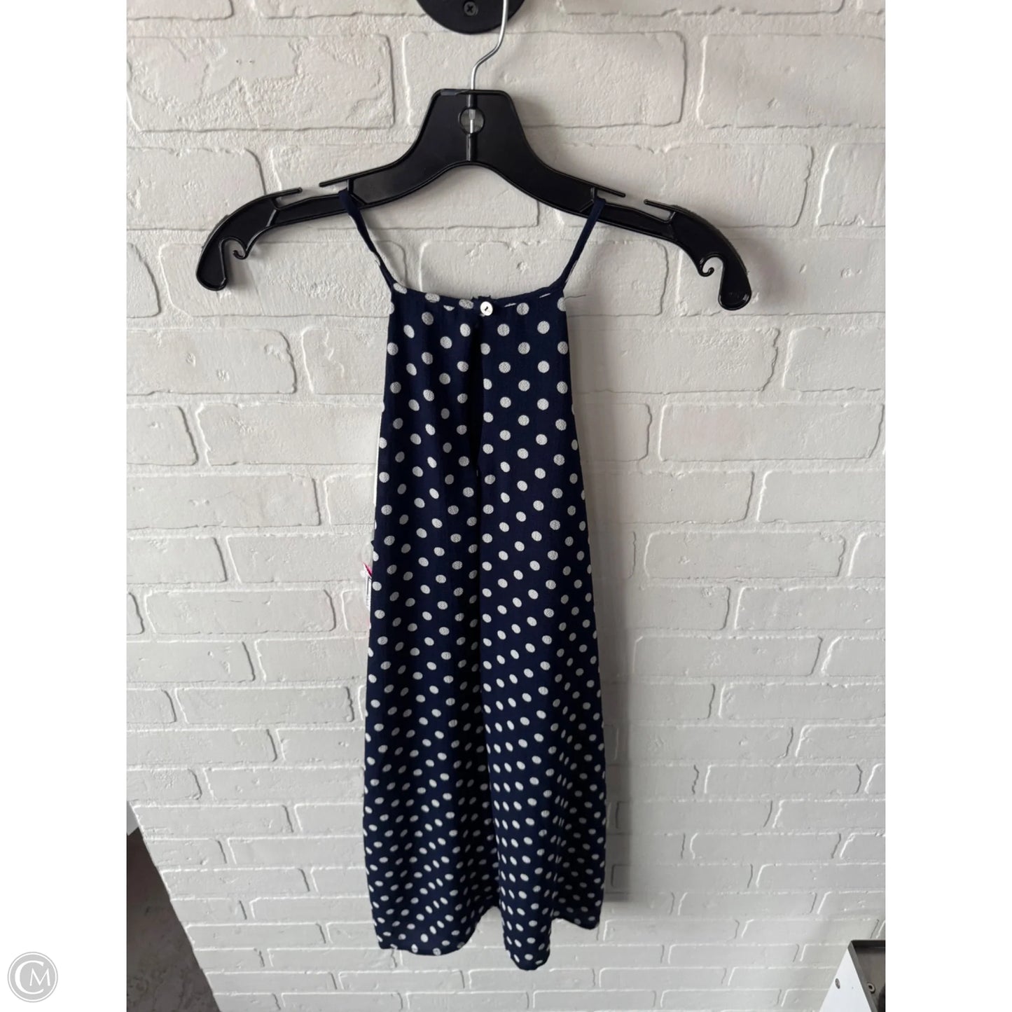 Dress Casual Short By Blue Rain In Blue & White, Size: S