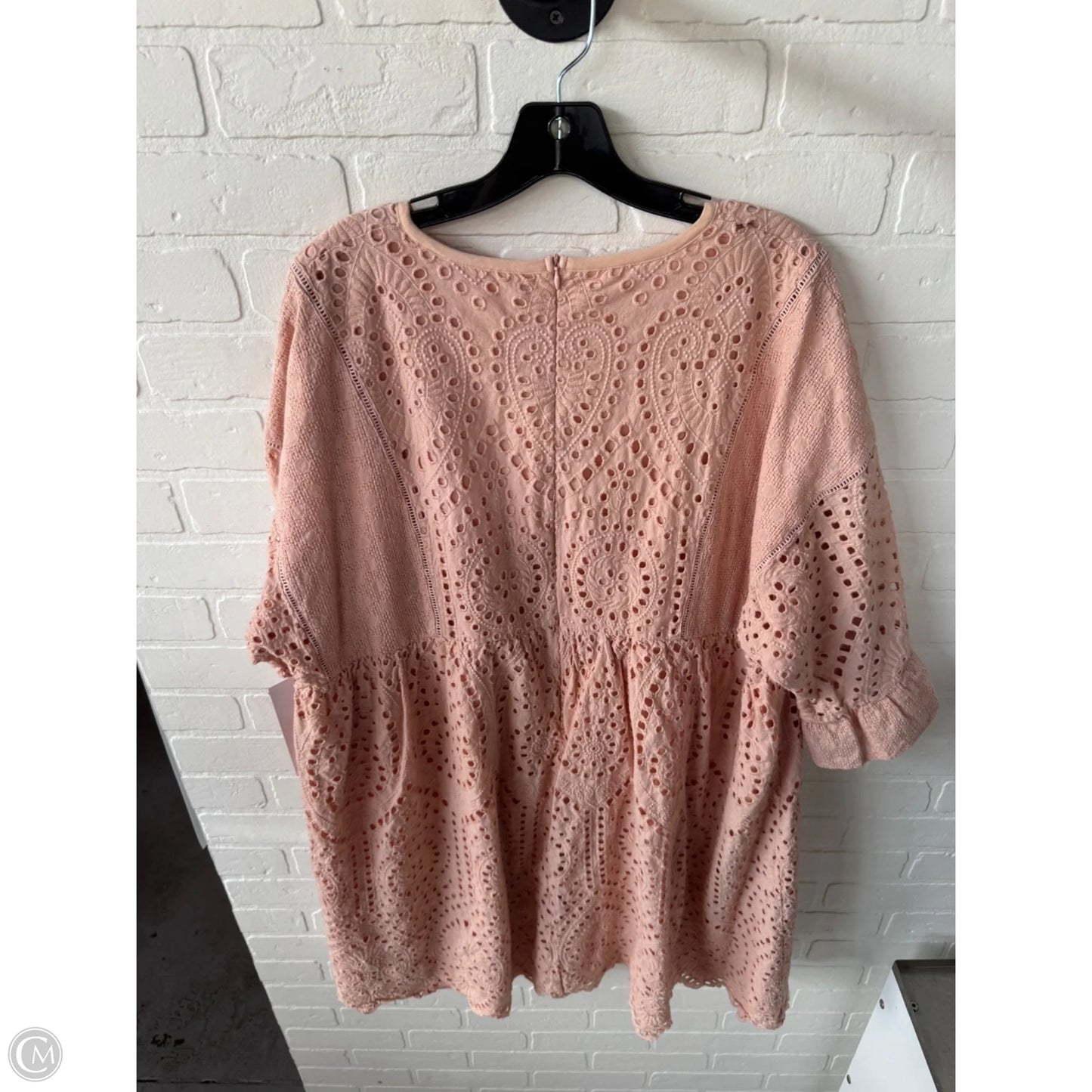 Dress Casual Short By Roolee In Peach, Size: 3x