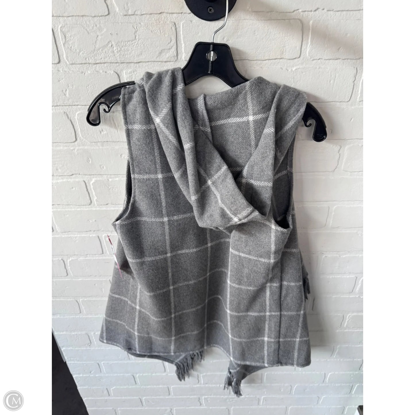 Vest Other By Altard State In Grey & White, Size: S