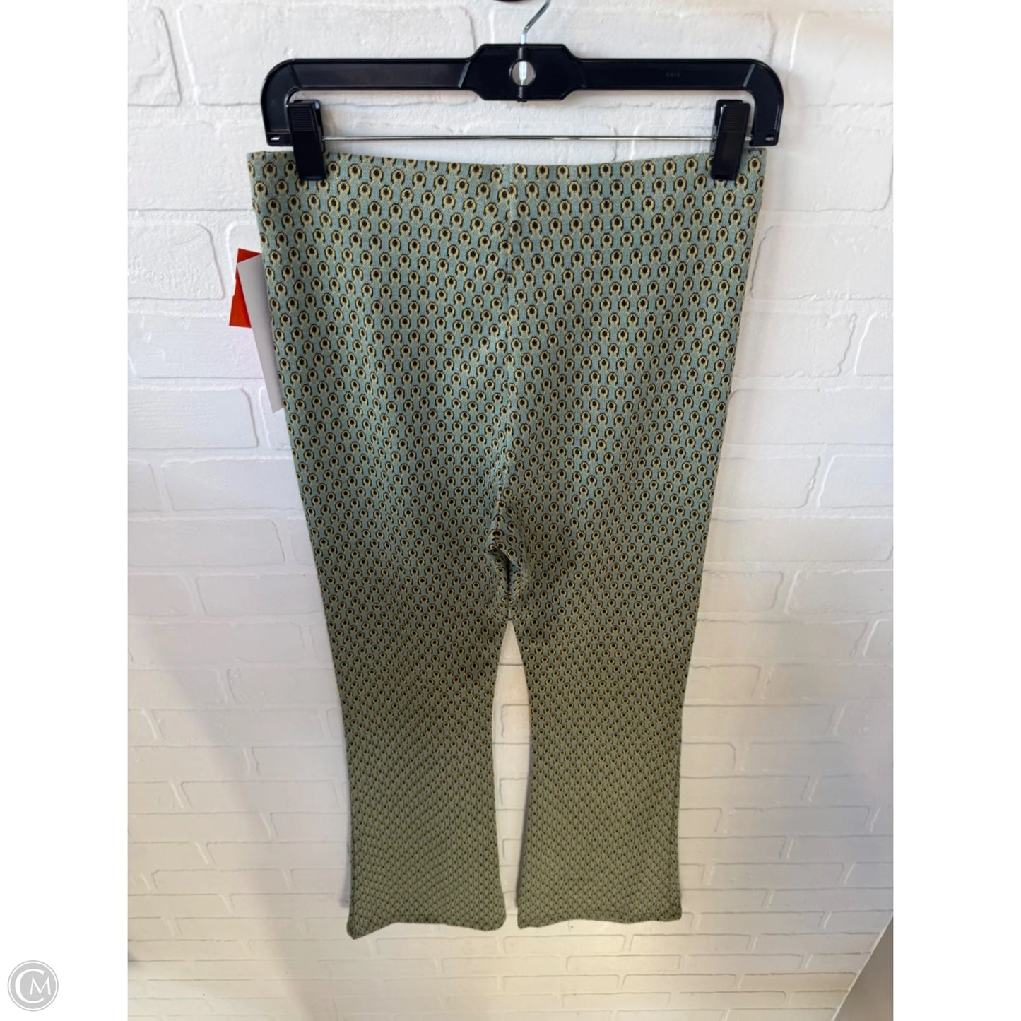 Pants Other By Miss Love In Green & Yellow, Size: 8