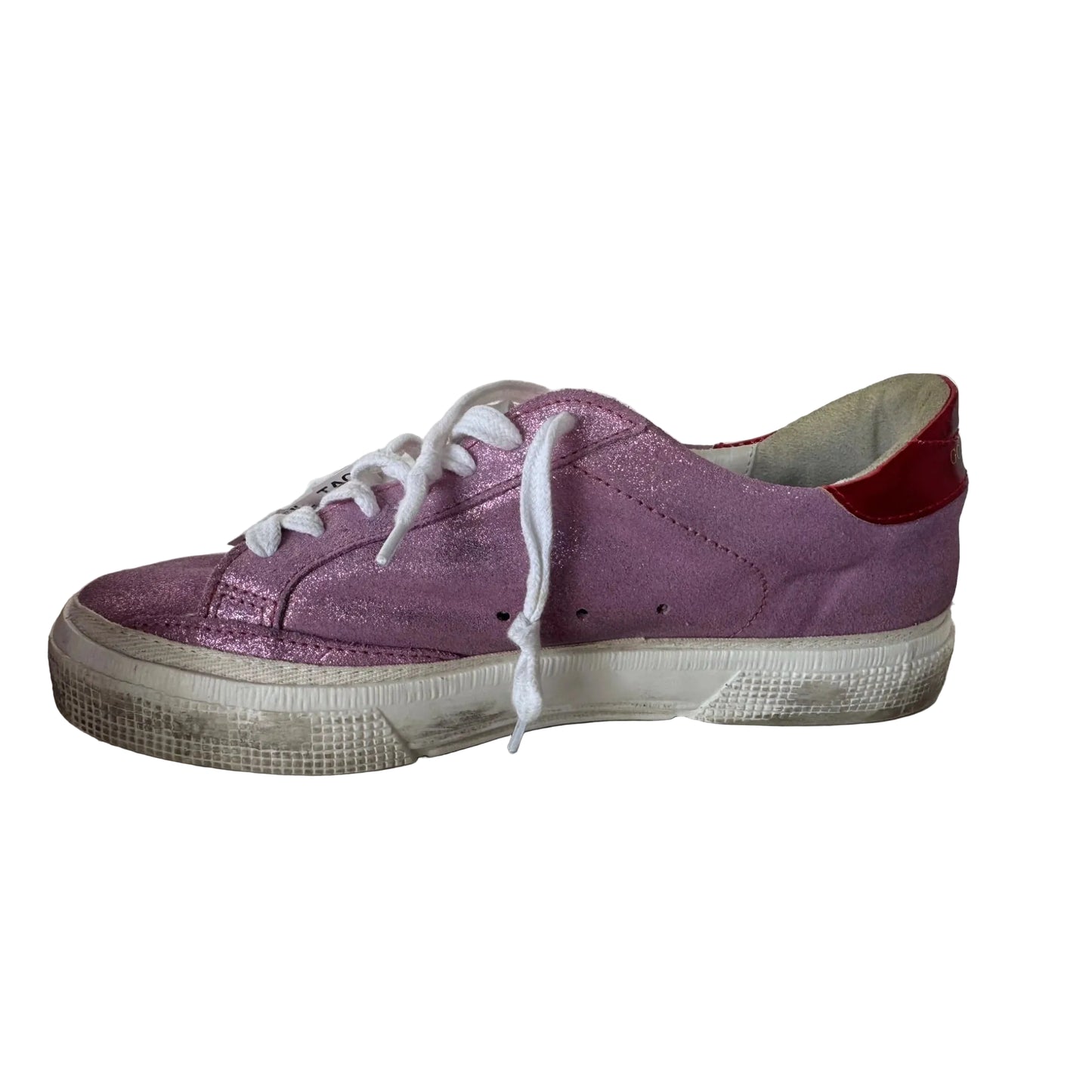 Shoes Luxury Designer By Golden Goose In Pink, Size: 7.5