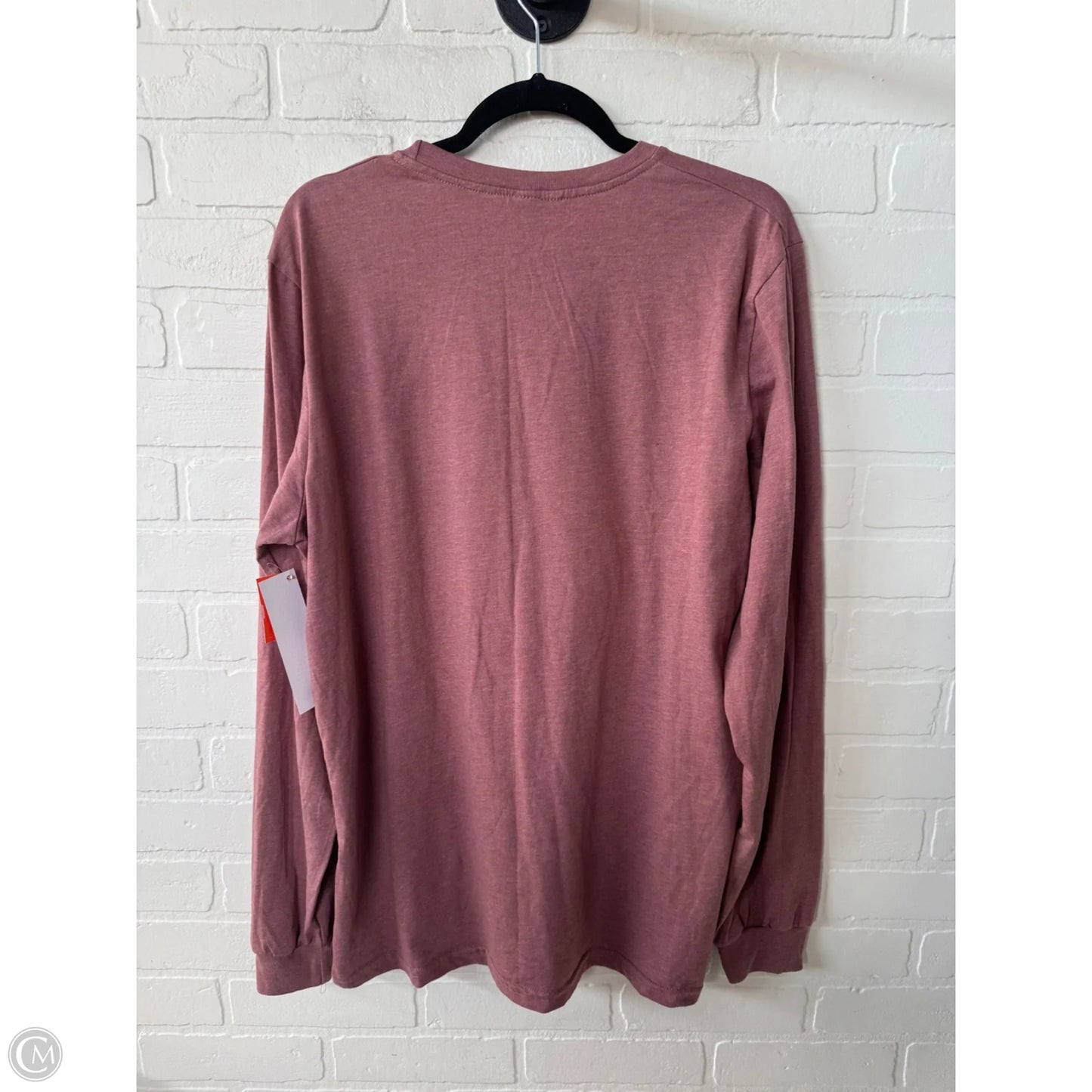 Top Long Sleeve By Ivy In Pink, Size: Xl
