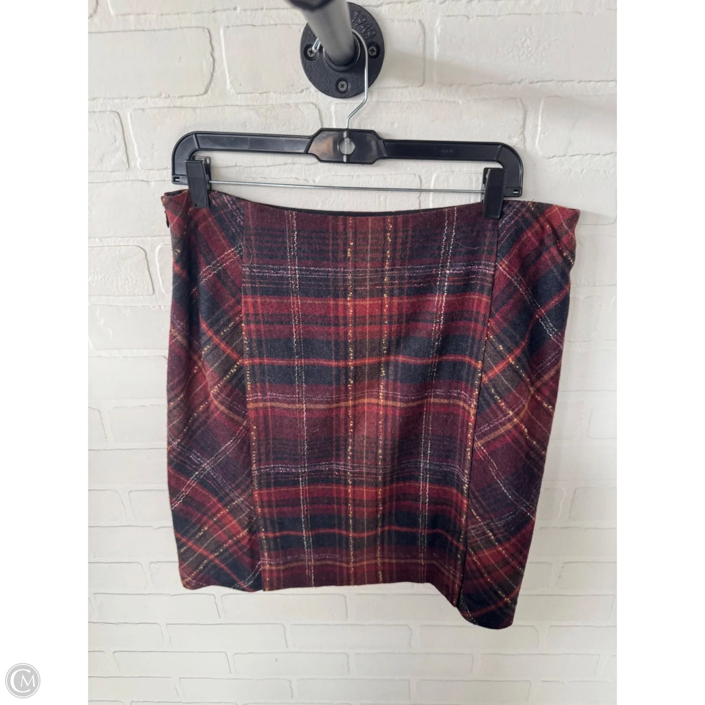 Skirt Mini & Short By J. Jill In Black & Red, Size: 12