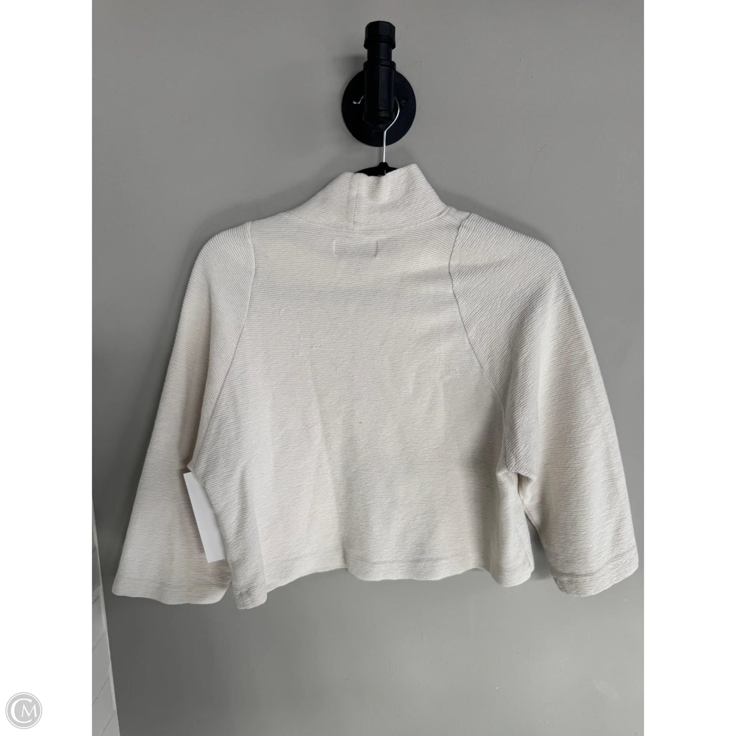 Top 3/4 Sleeve By Madewell In Cream, Size: Xs