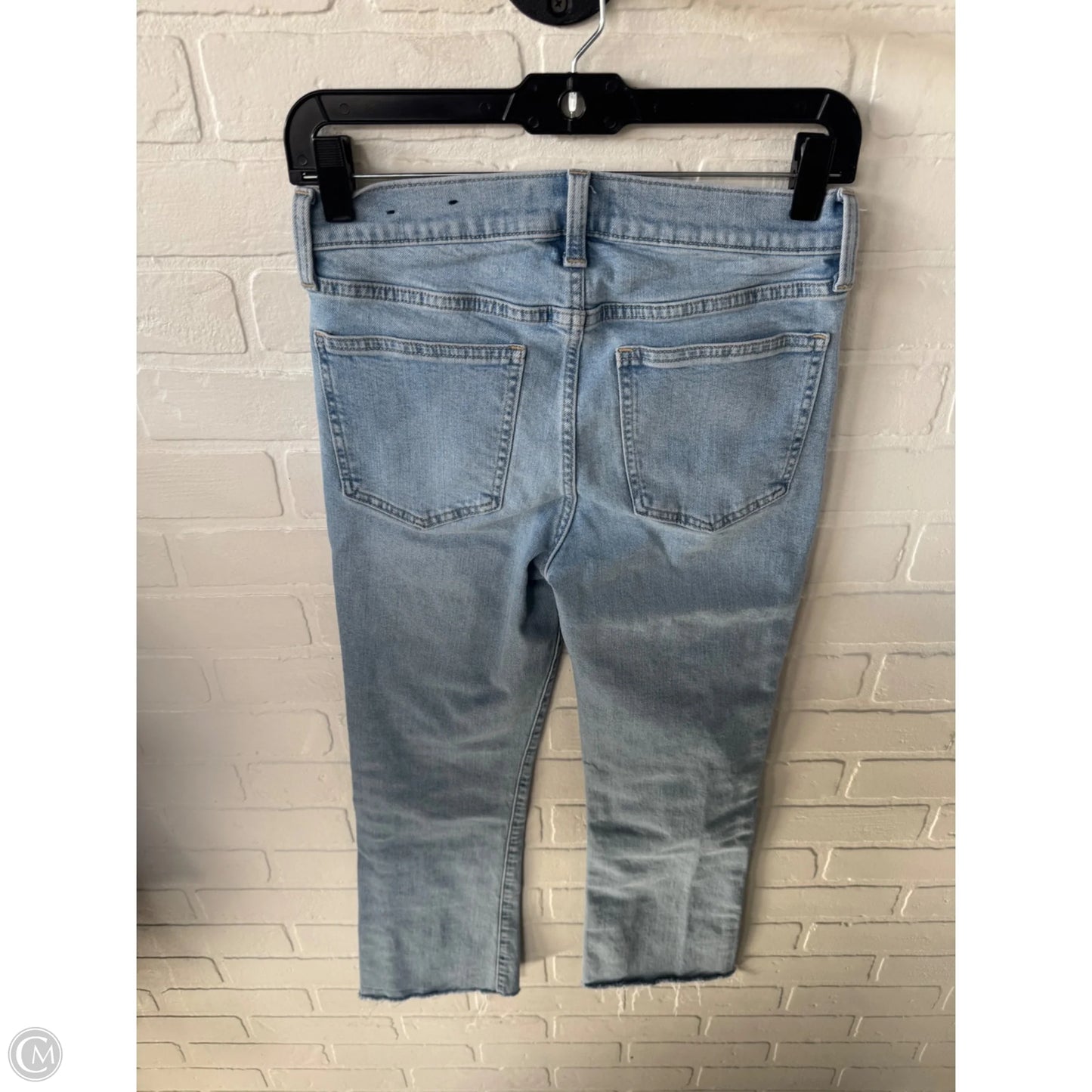 Jeans Straight By Gap In Blue Denim, Size: 2