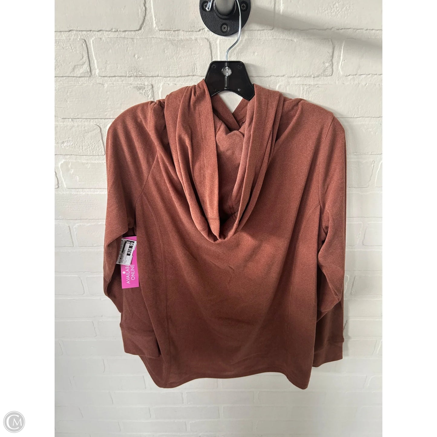 Sweatshirt Hoodie By Zero Xposure In Brown, Size: L