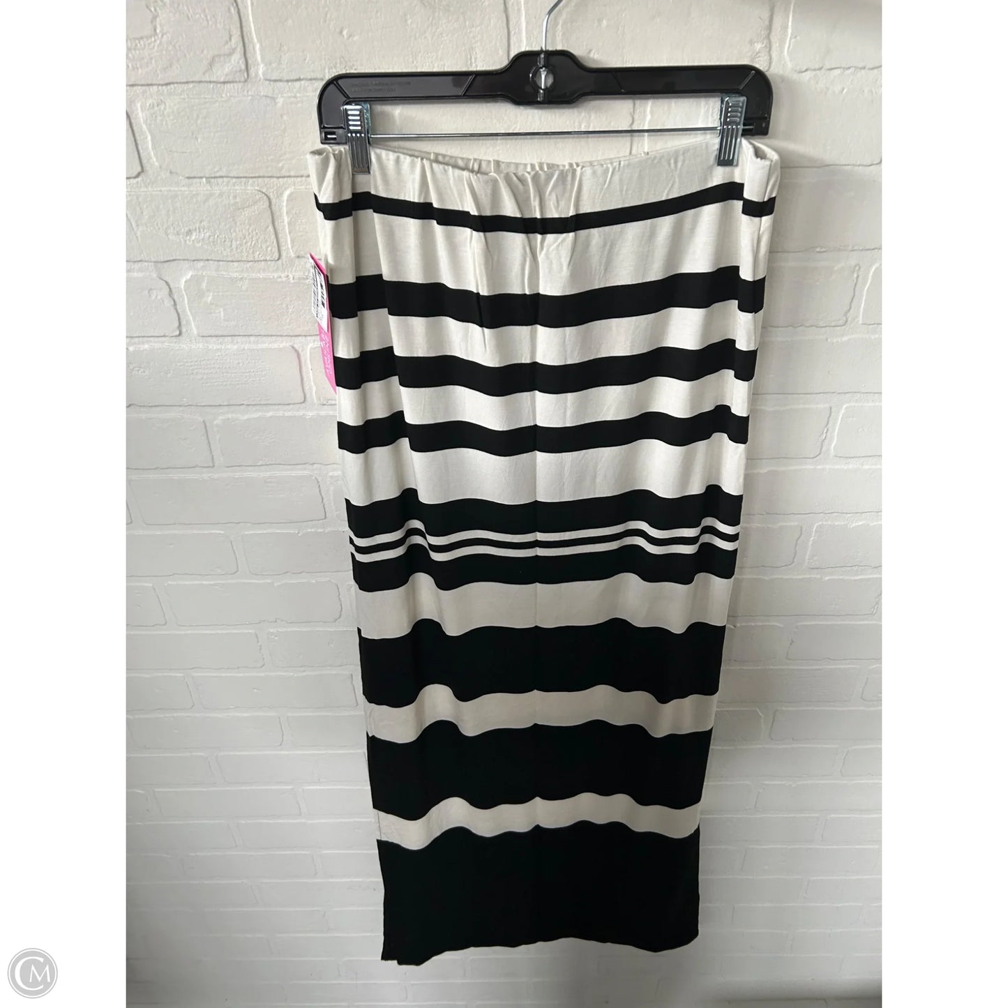 Skirt Maxi By Jeans By Buffalo In Black & Cream, Size: 14