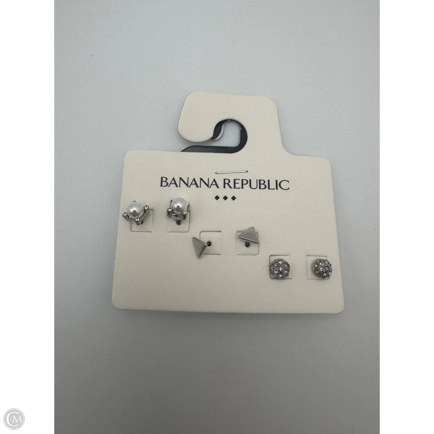 Earrings Stud By Banana Republic, Size: 03 Piece Set