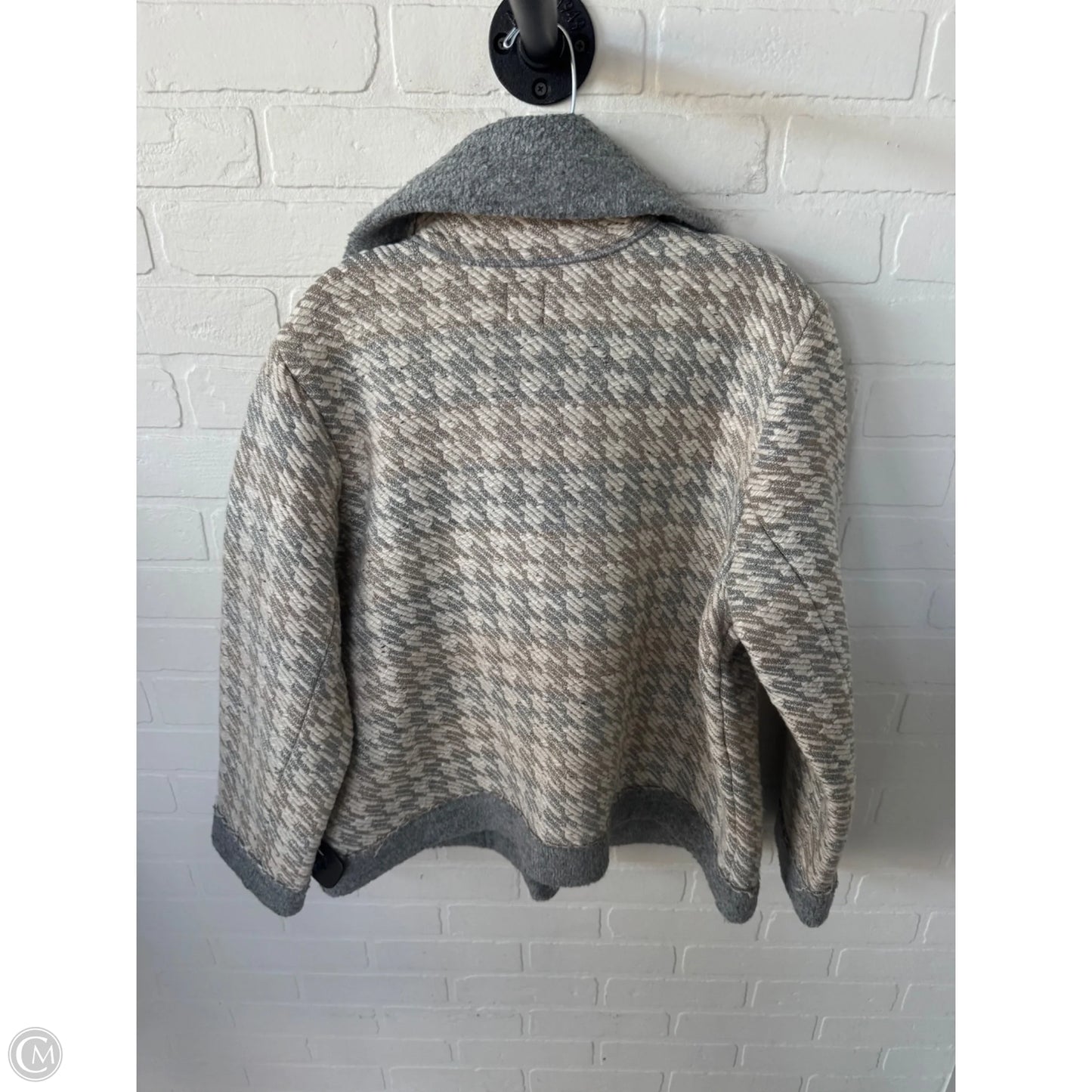 Coat Other By Nic + Zoe In Cream & Grey, Size: Xl