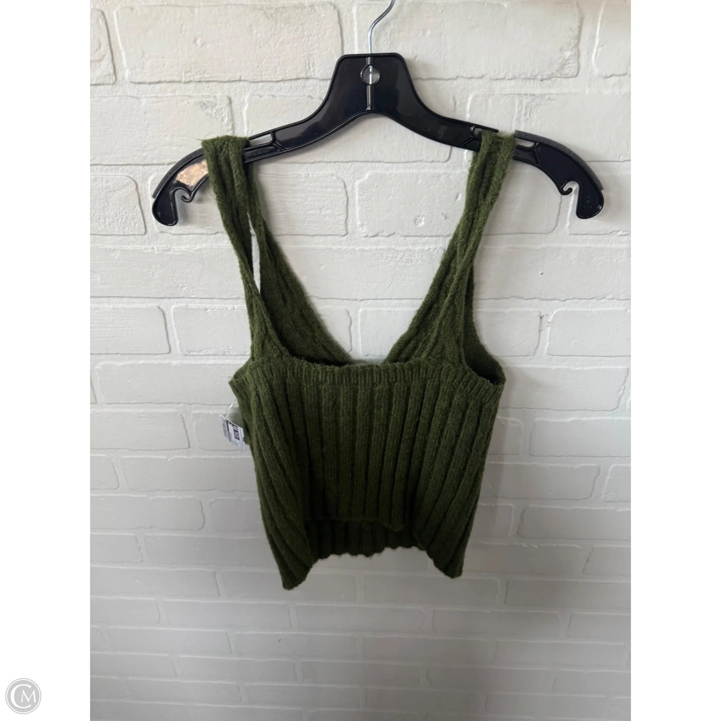 Top Sleeveless By Anthropologie In Green, Size: S