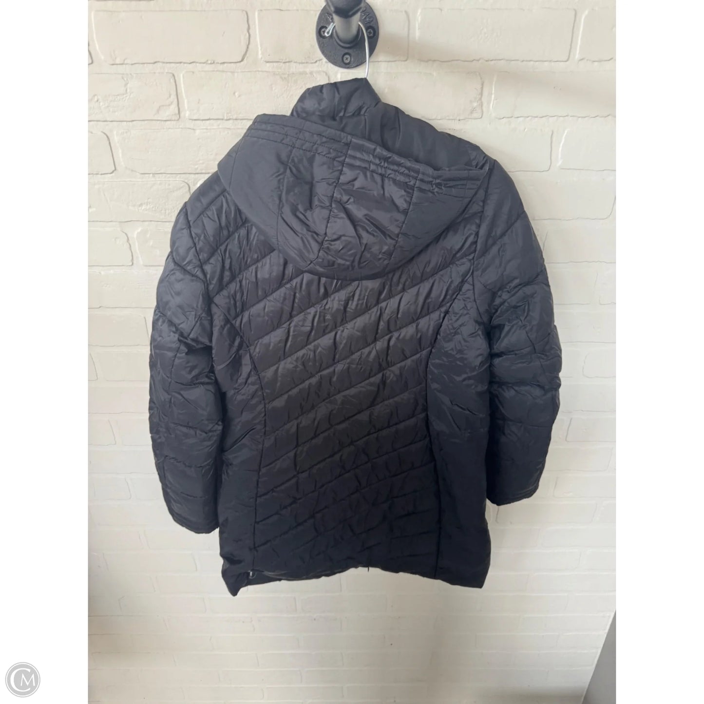 Coat Puffer & Quilted By Spyder In Black, Size: M