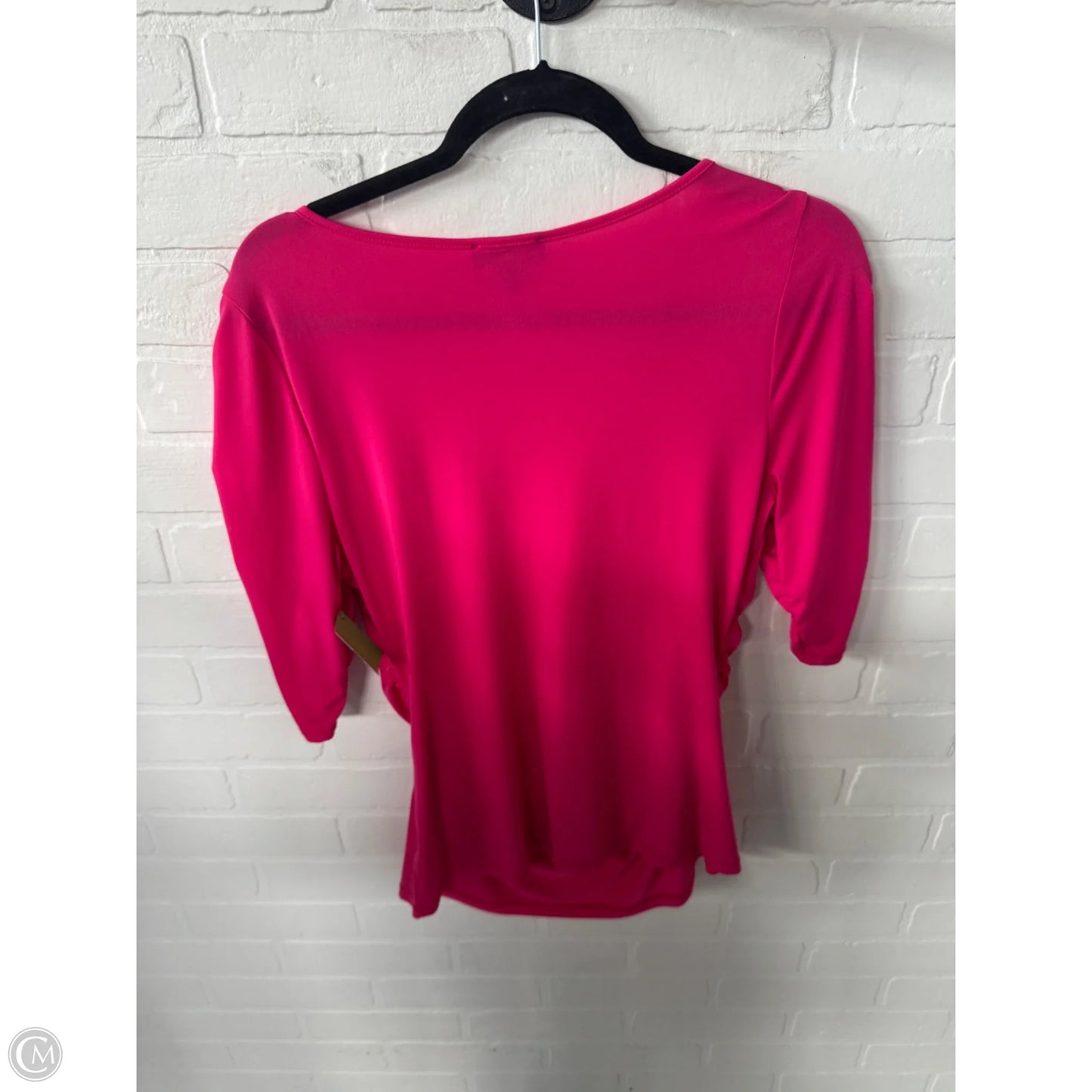 Top Short Sleeve By Thalia Sodi In Pink, Size: M