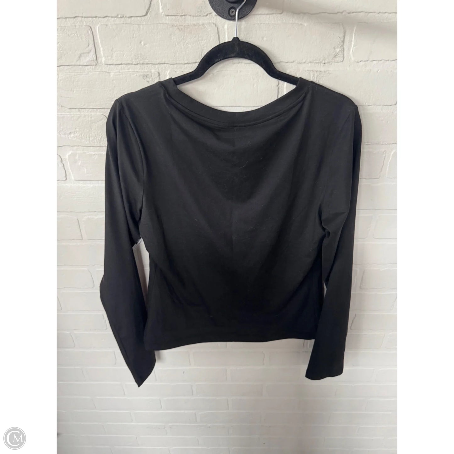 Top Long Sleeve Basic By Clothes Mentor In Black, Size: Xs