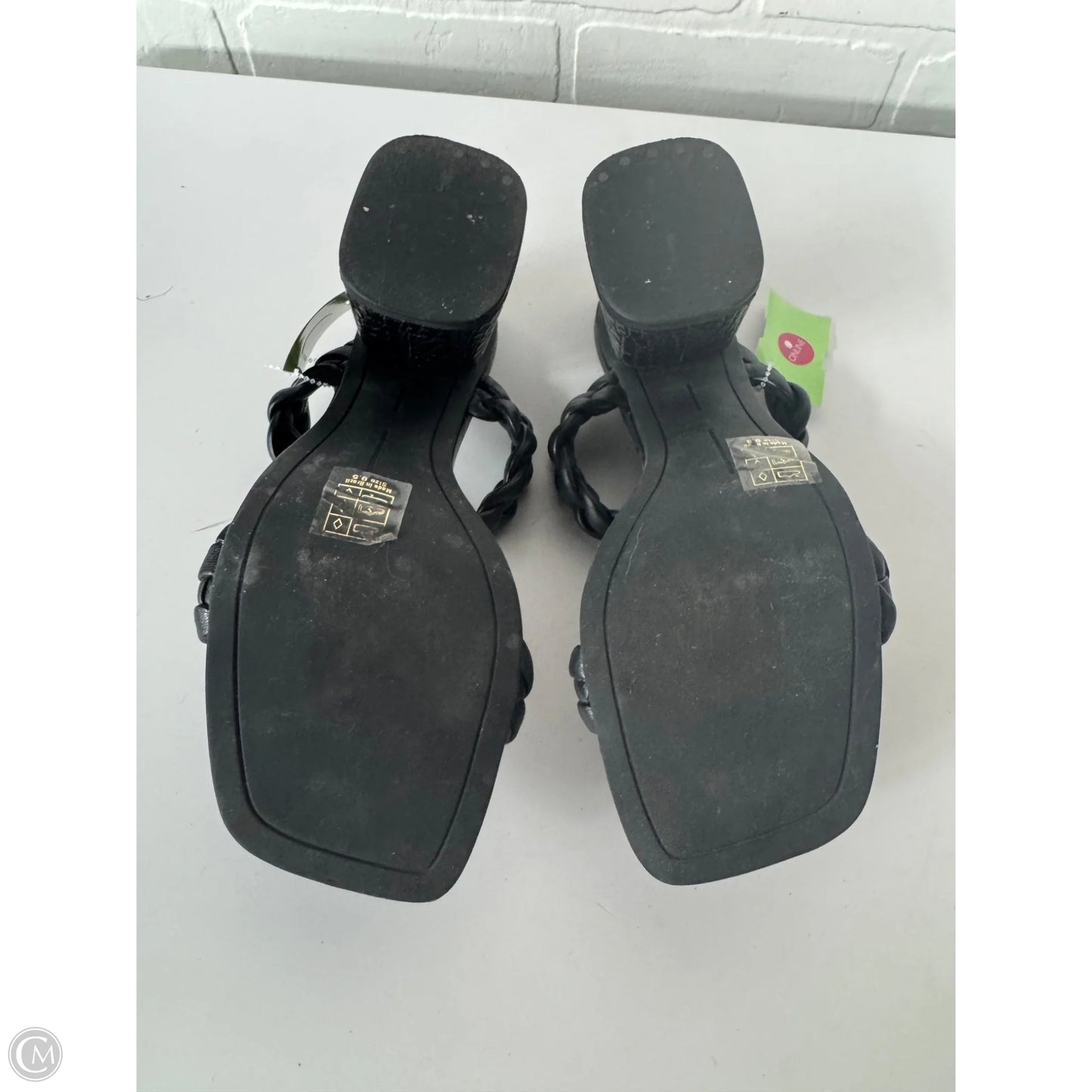 Sandals Heels Block By Dolce Vita In Black, Size: 9.5