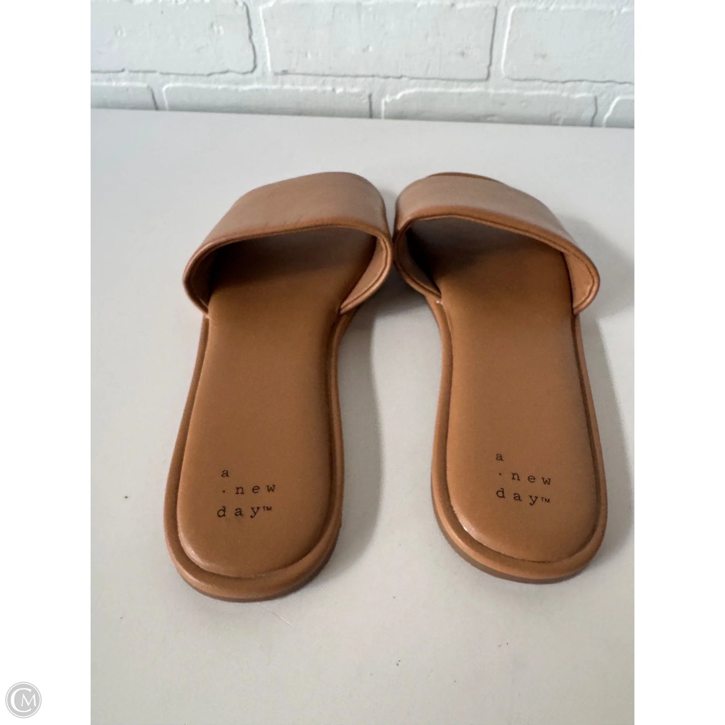 Sandals Flats By A New Day In Tan, Size: 8