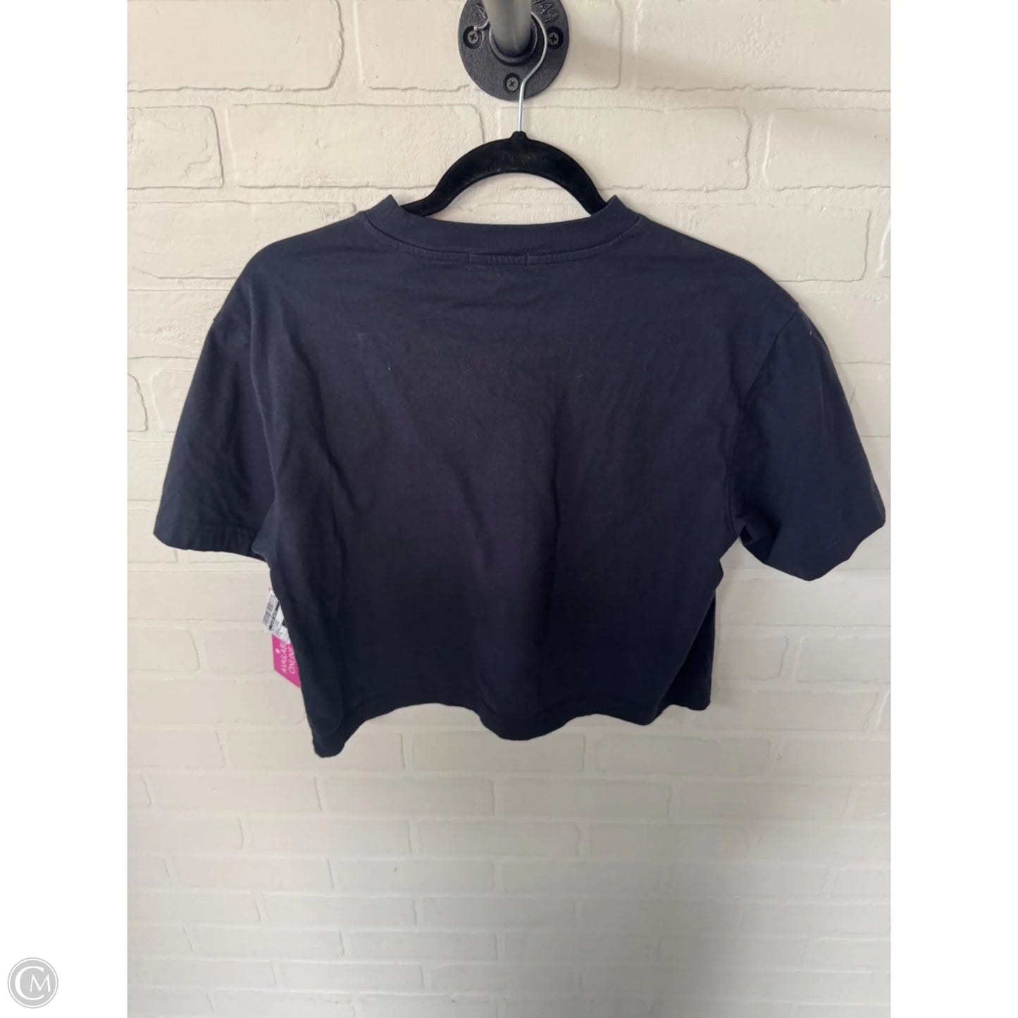 Top Short Sleeve Basic By Clothes Mentor In Blue & Orange, Size: S