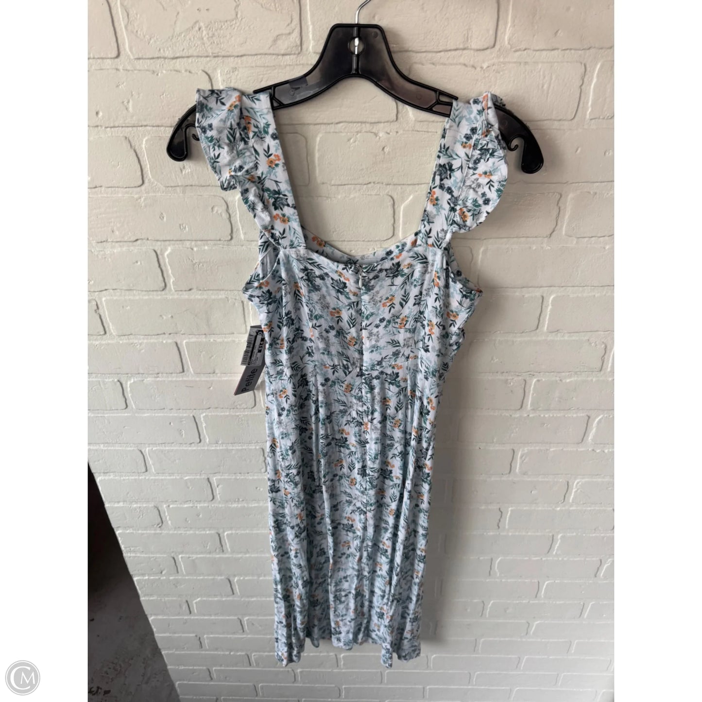 Dress Casual Midi By Loft In Blue, Size: Xsp