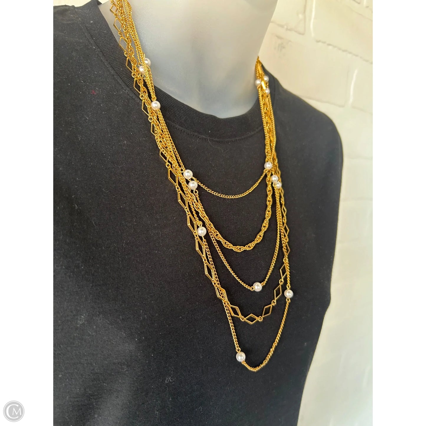 Necklace Layered By Clothes Mentor